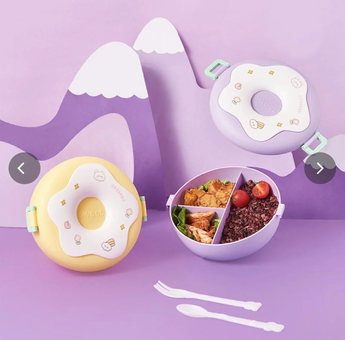 Premium quality Doughnut lunch box