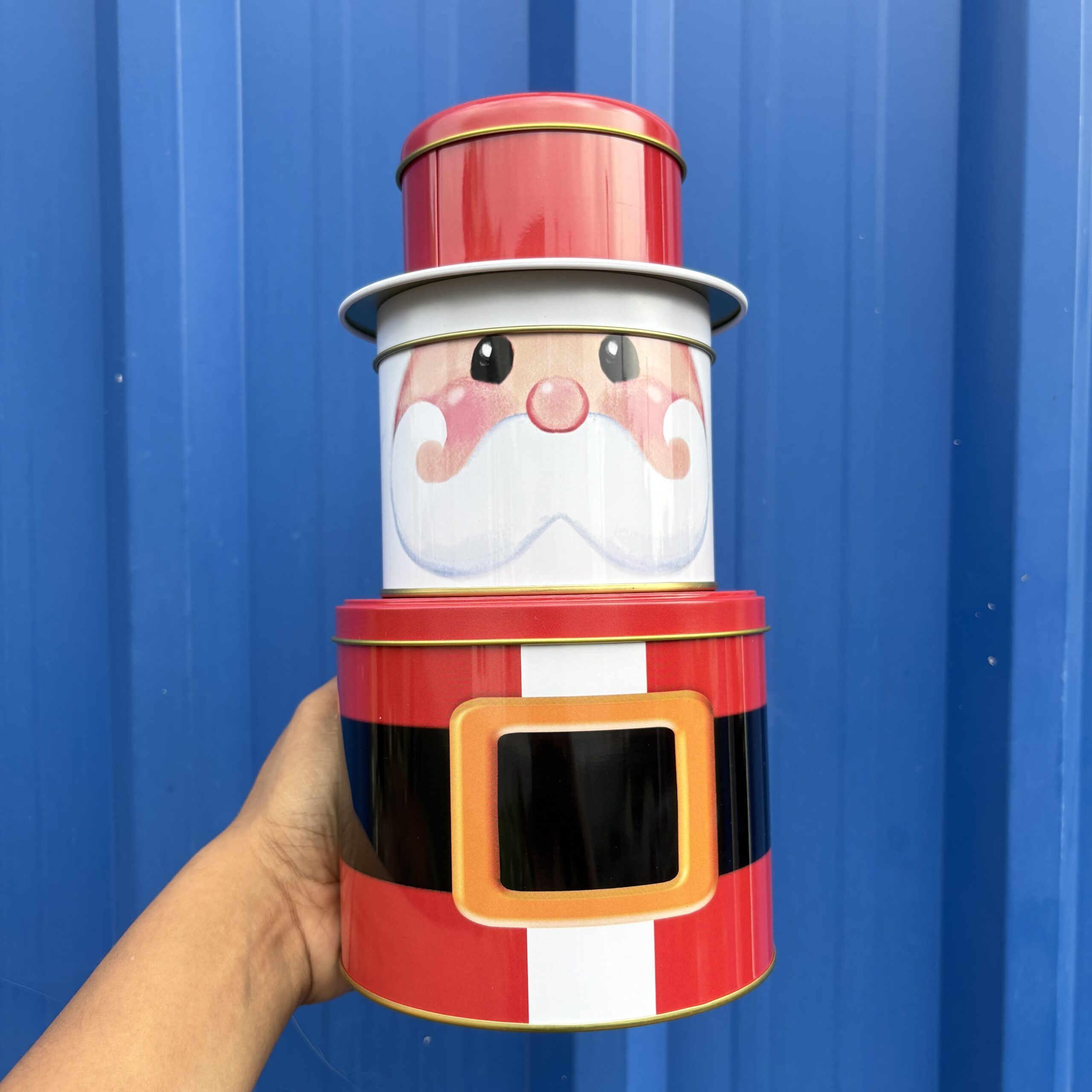Cute Christmas 3 in 1 Tins