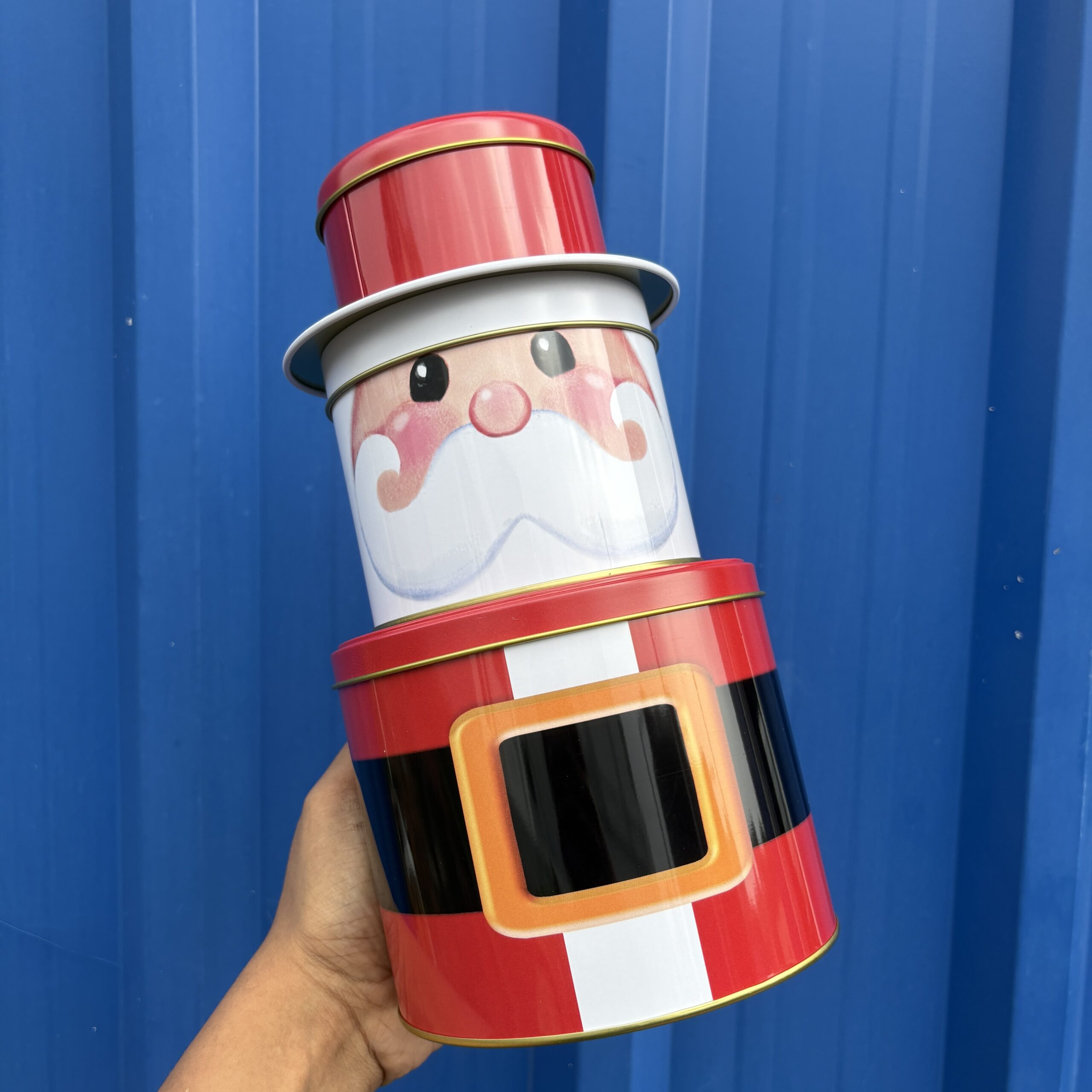 Cute Christmas 3 in 1 Tins