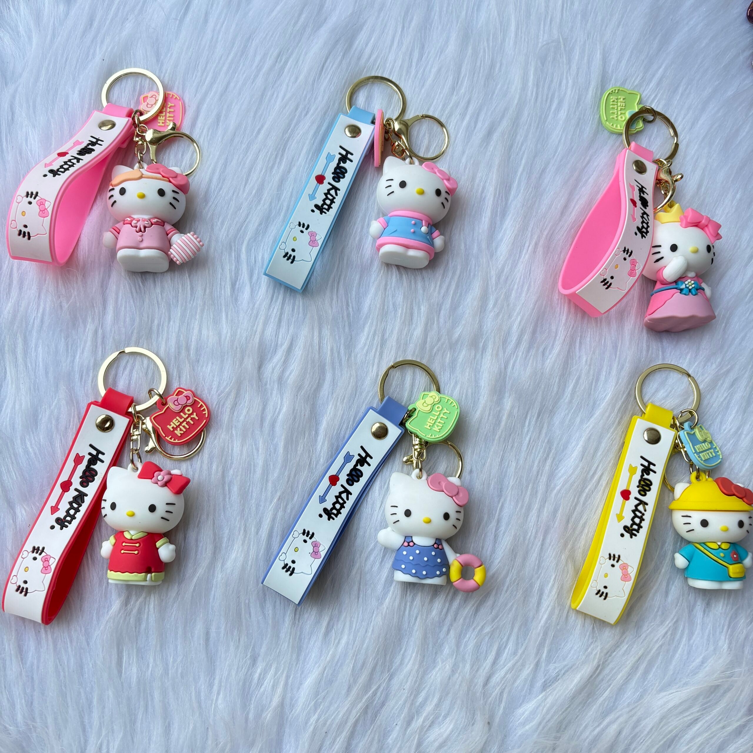 Hello kitty keychains