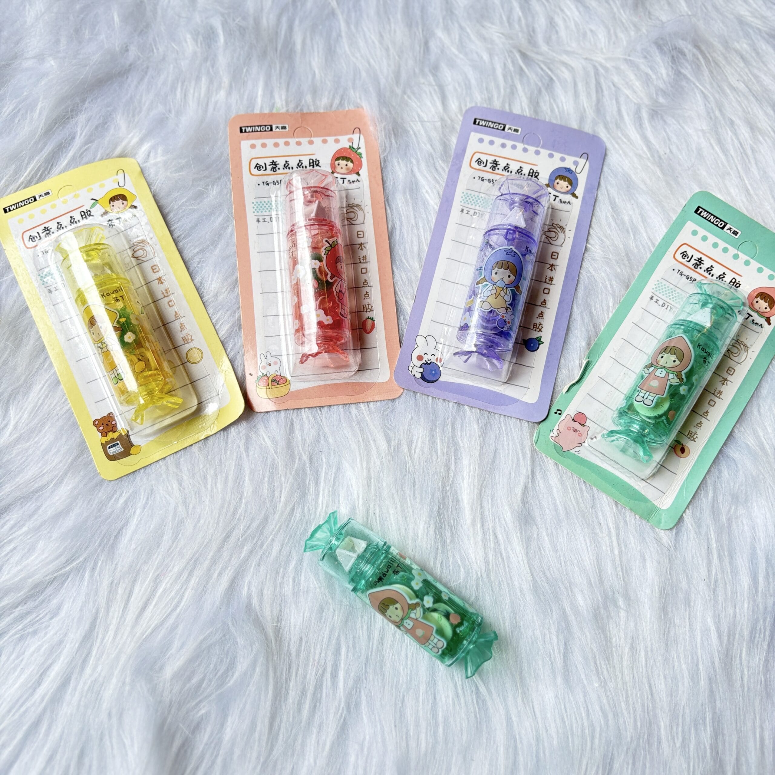 Hawaii cute candy shape Glue Tape