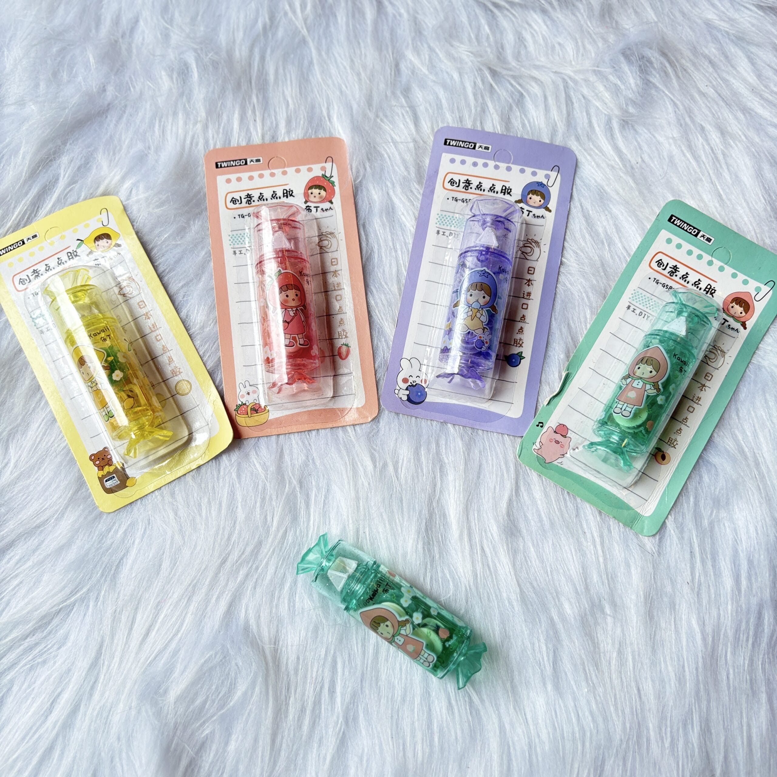 Hawaii cute candy shape Glue Tape