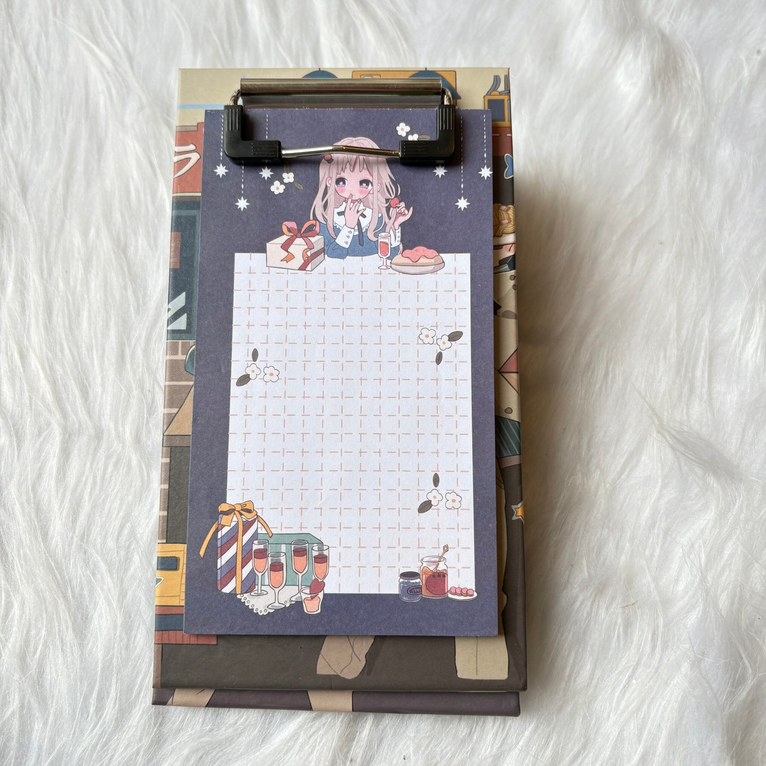 Mini clipboard with note random on sale