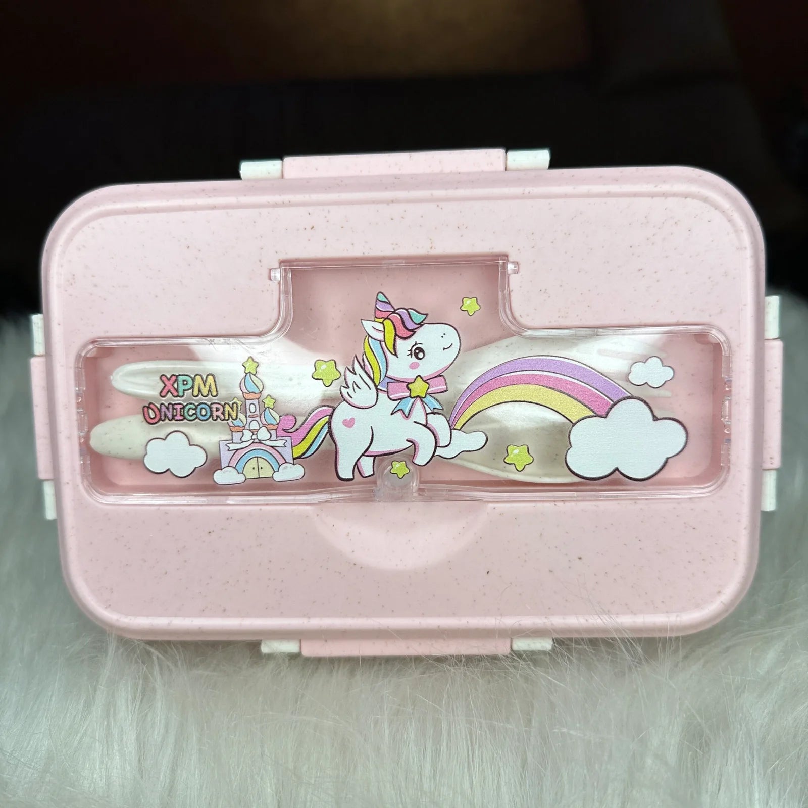 Premium bamboo fiber plastic Lunch box