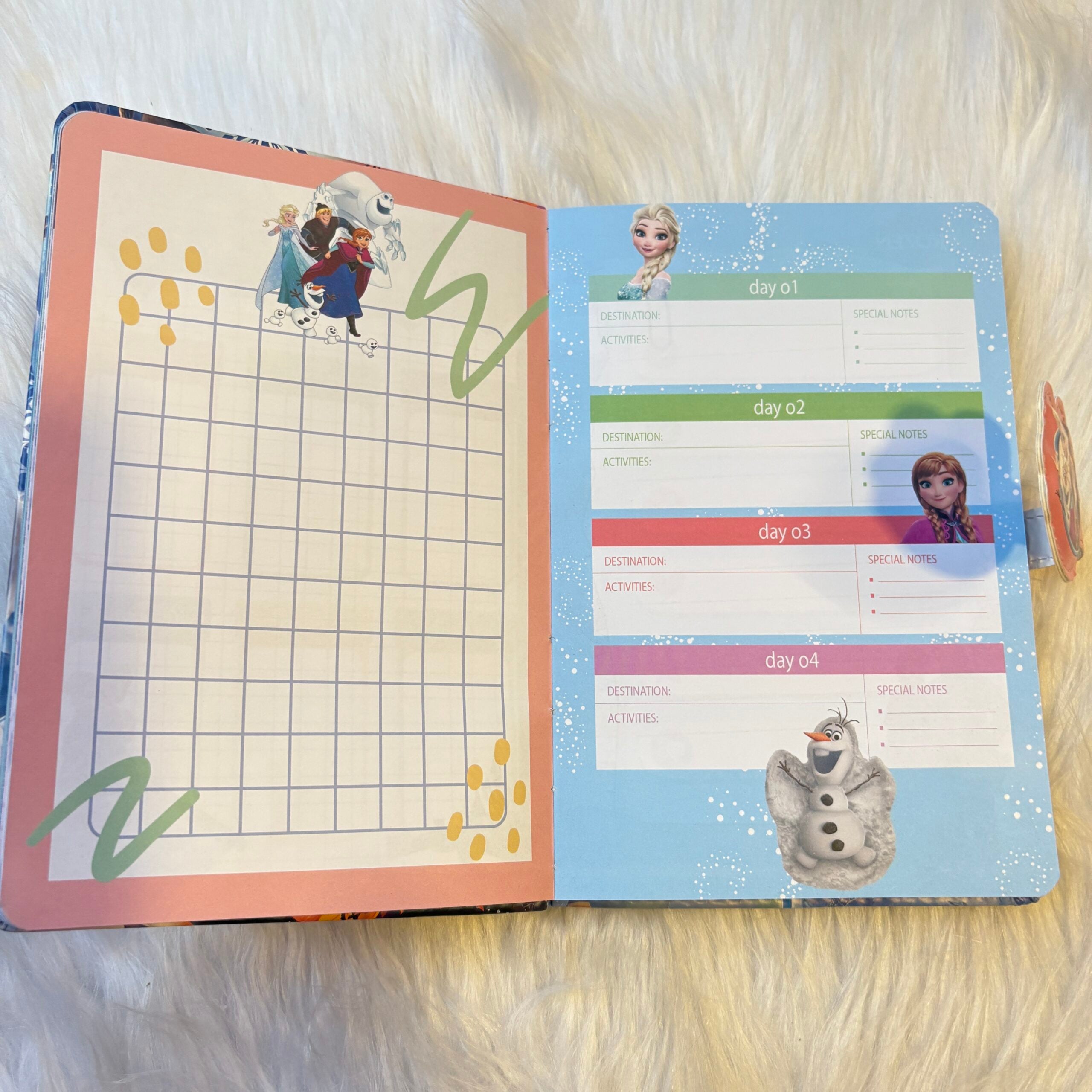 Frozen theme planners