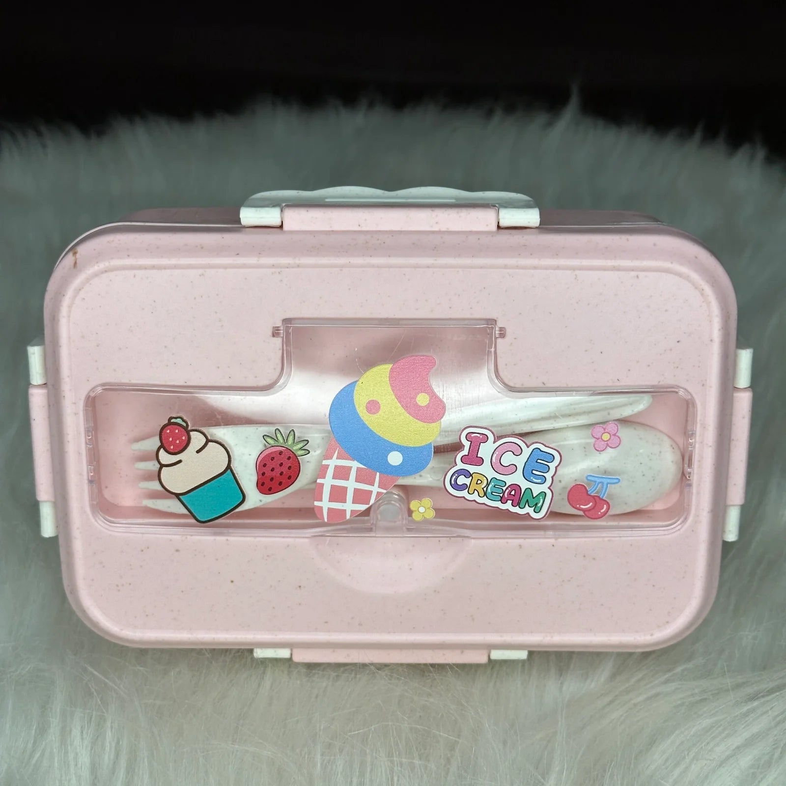 Premium bamboo fiber plastic Lunch box