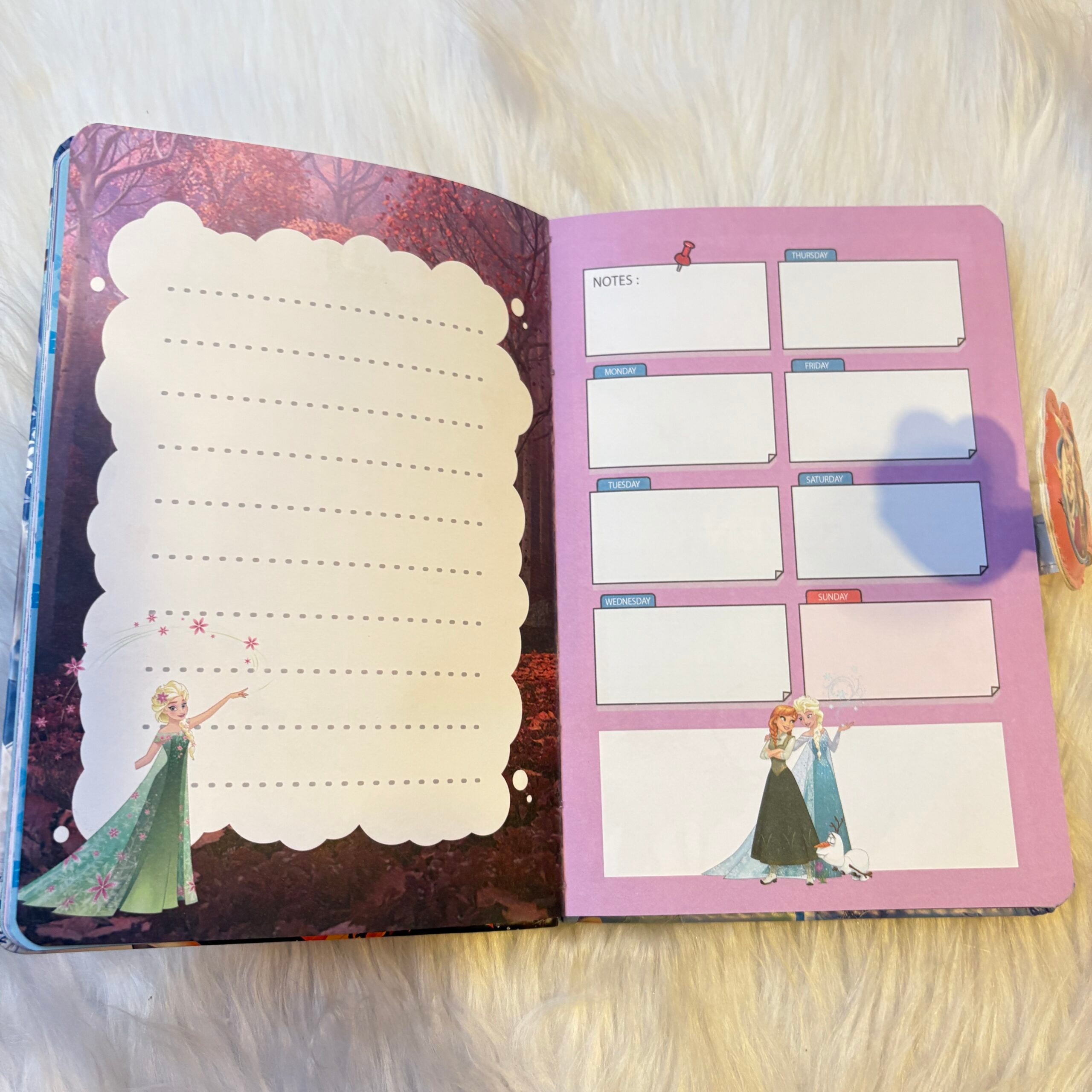 Frozen theme planners