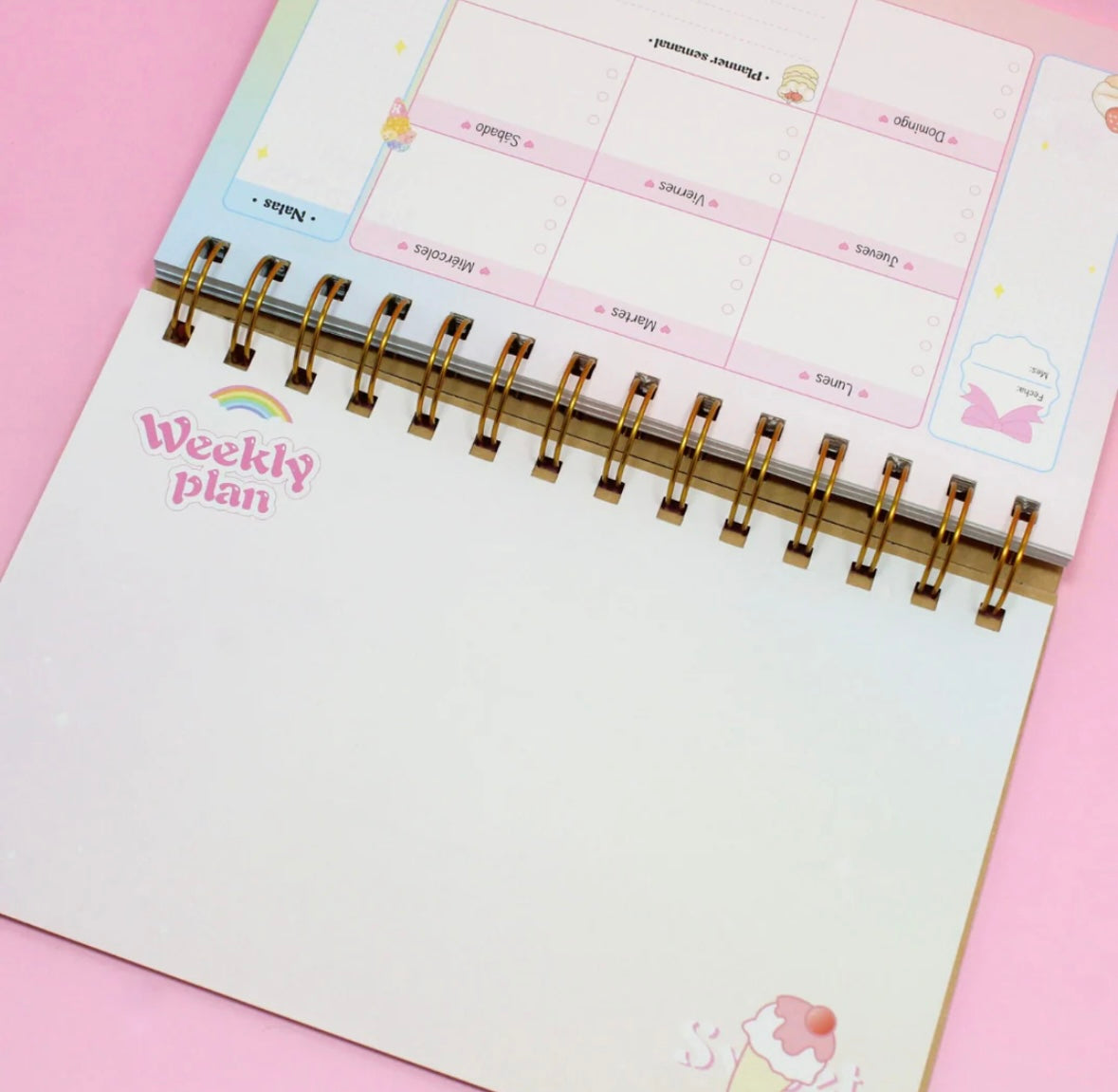Pastel Theme Weekly Planners