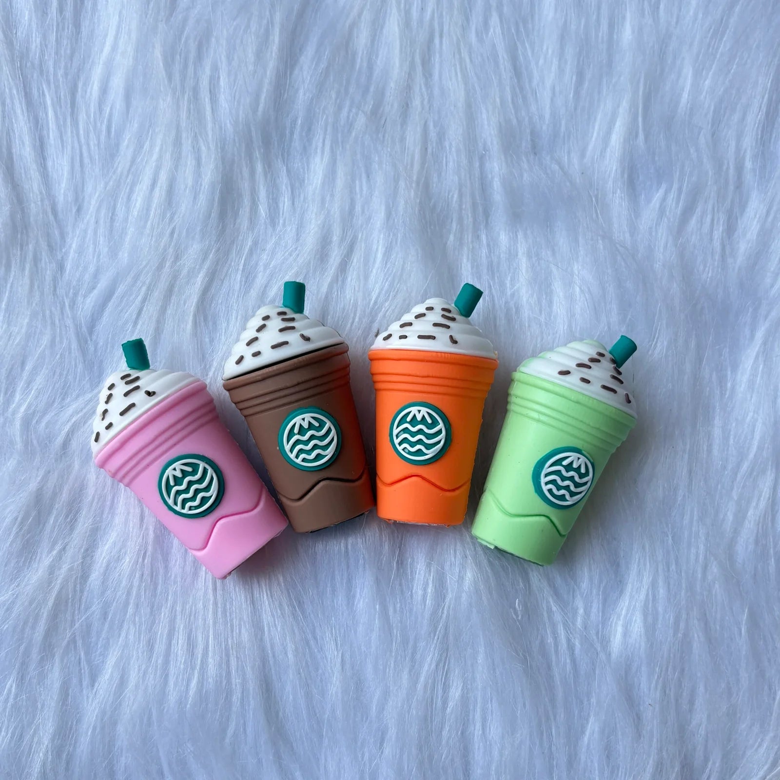 Starbucks premium eraser plus sharpener