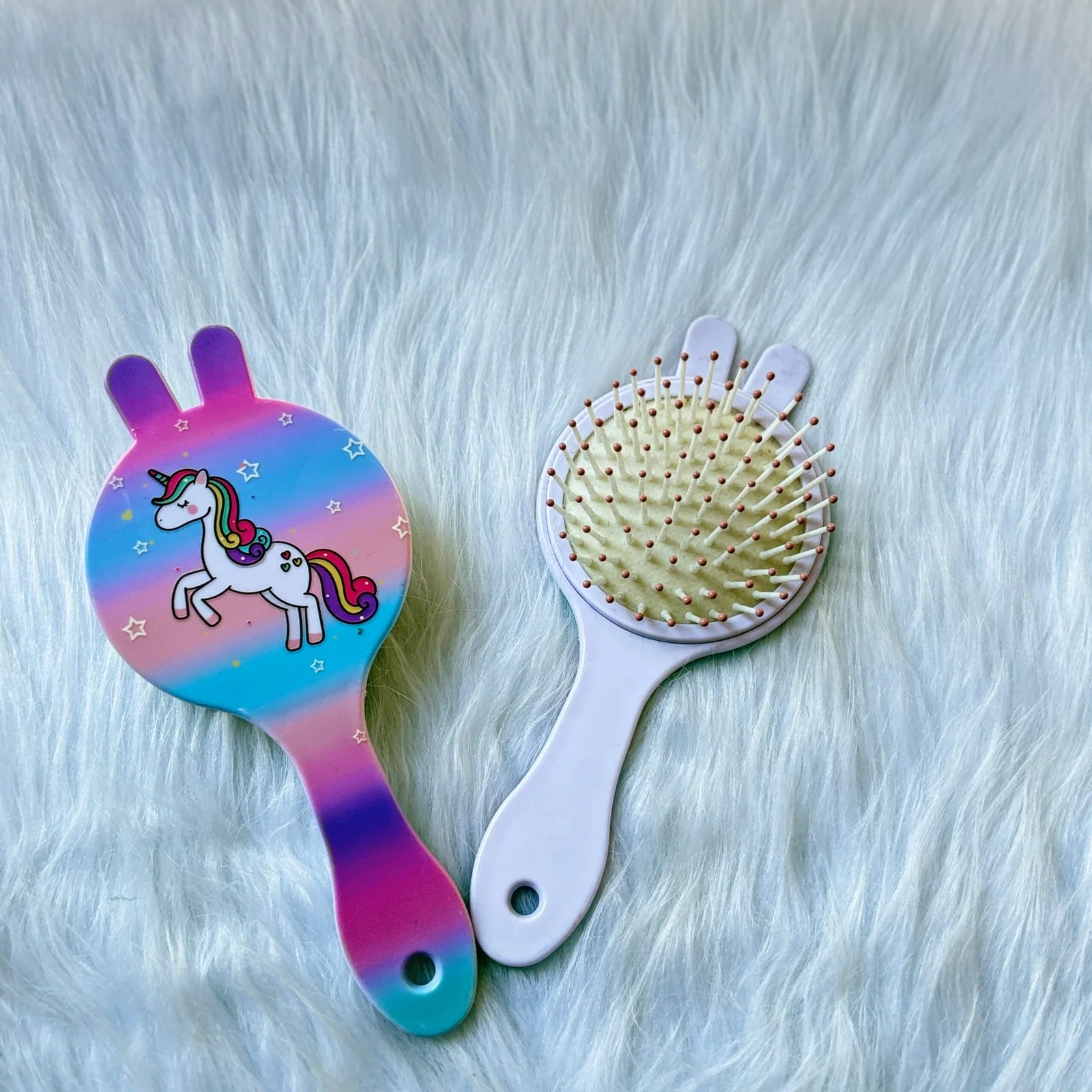 Random unicorn hair comb