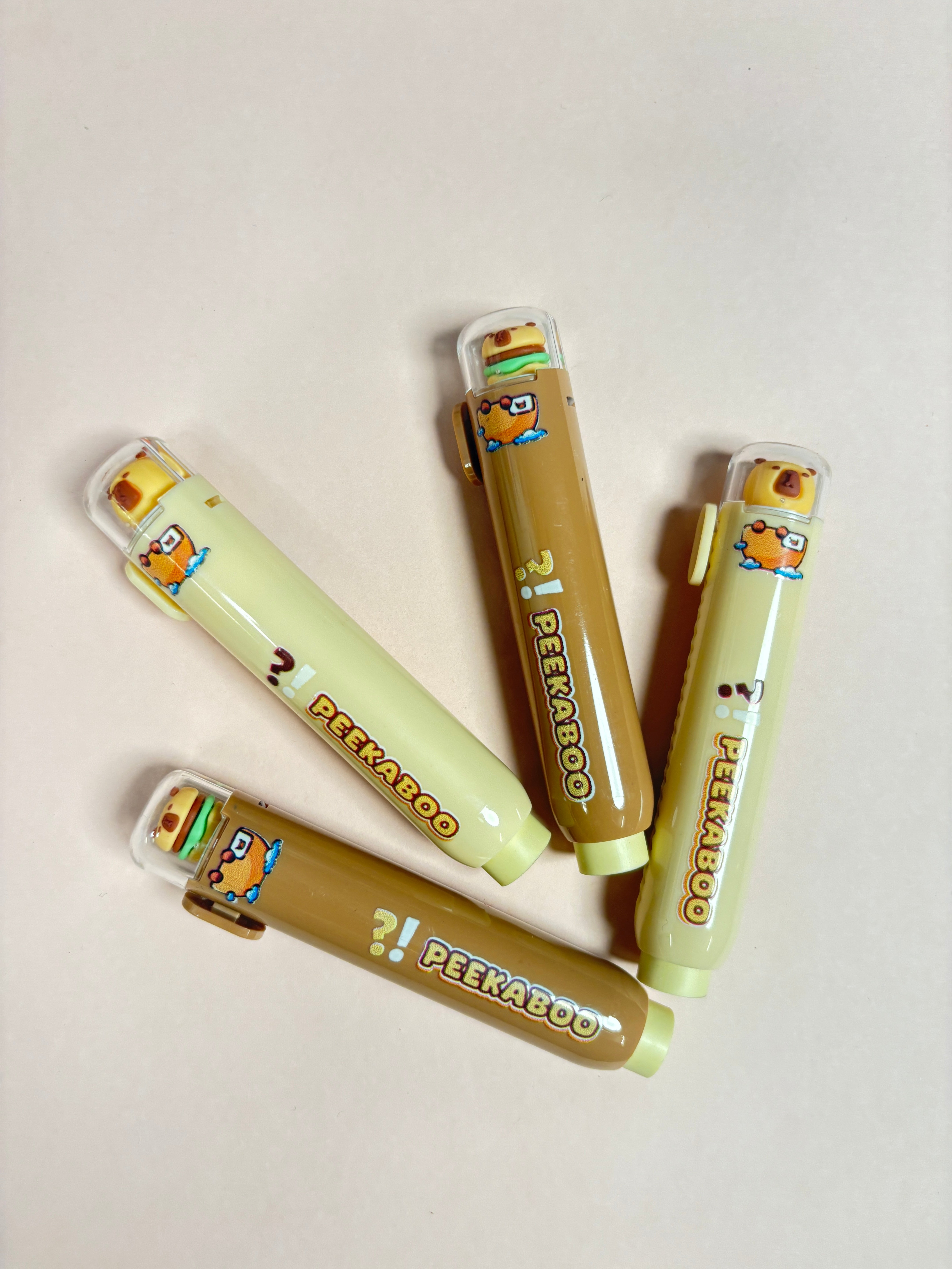 Capybara push eraser