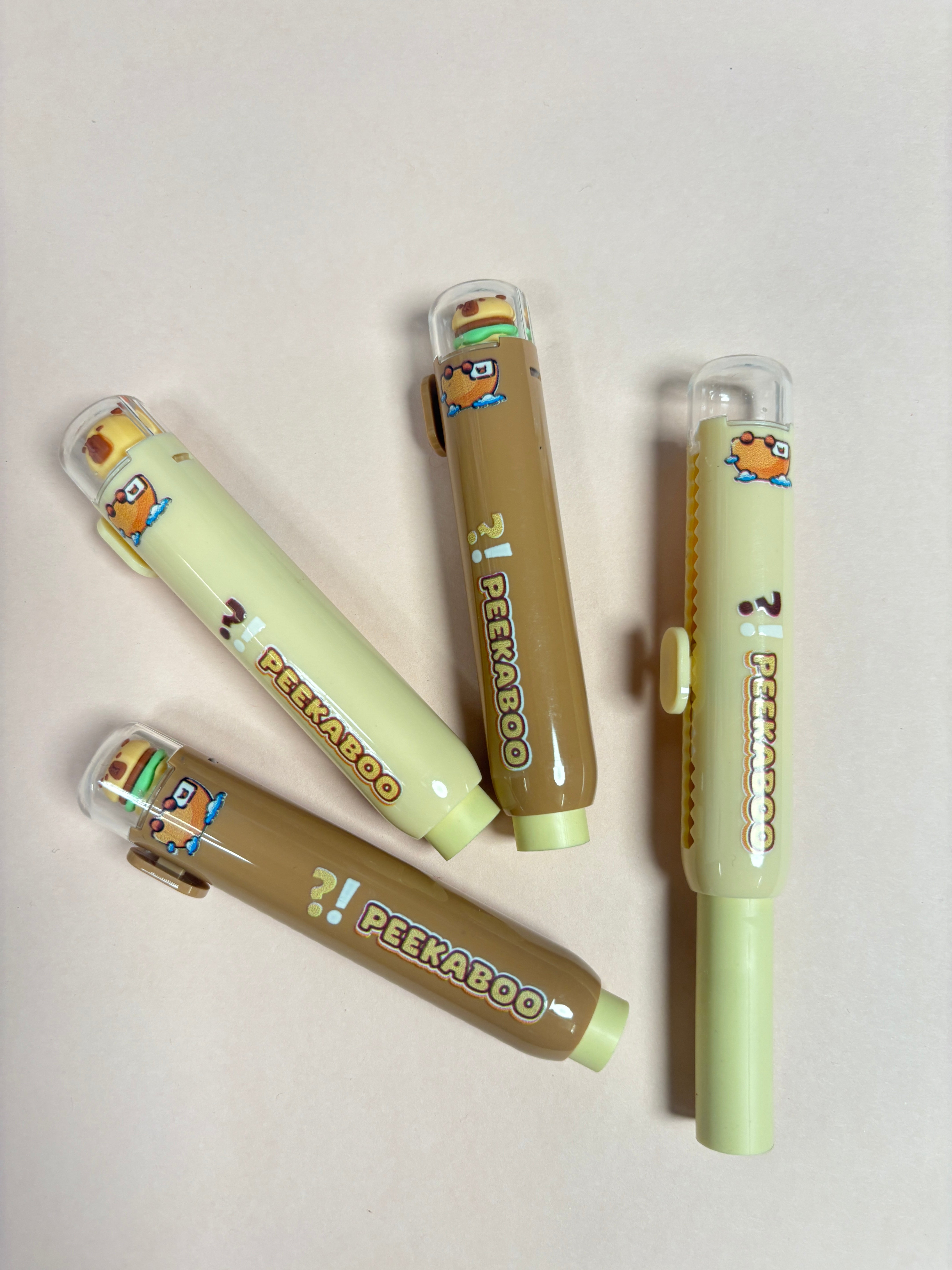 Capybara push eraser