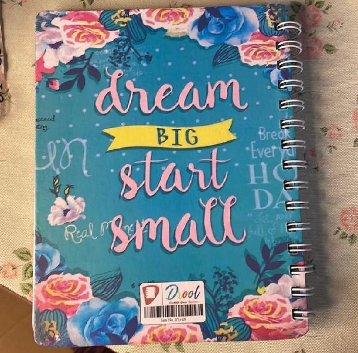 Unicorn hard bound dairy ruled pages