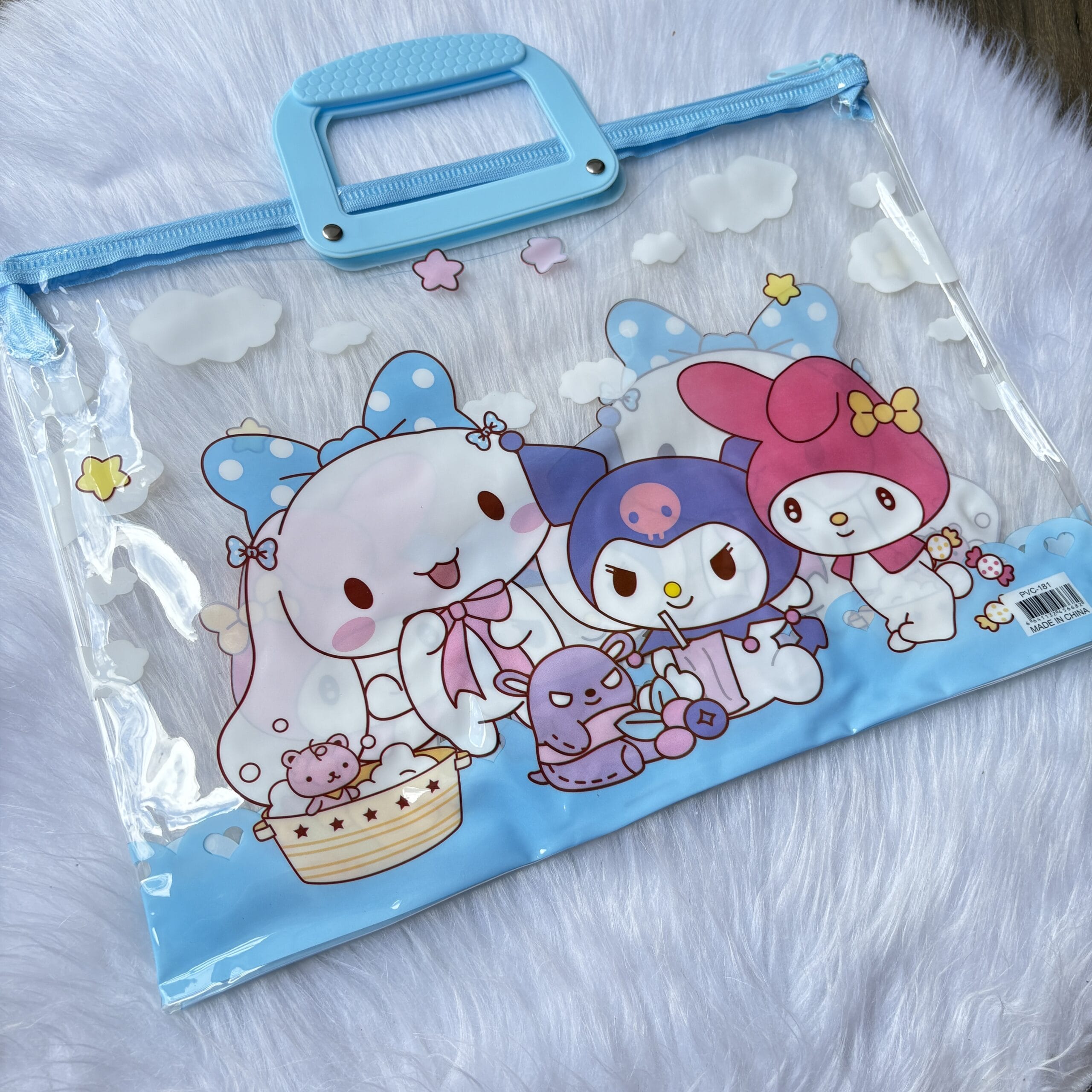 Transparent Bags with zip