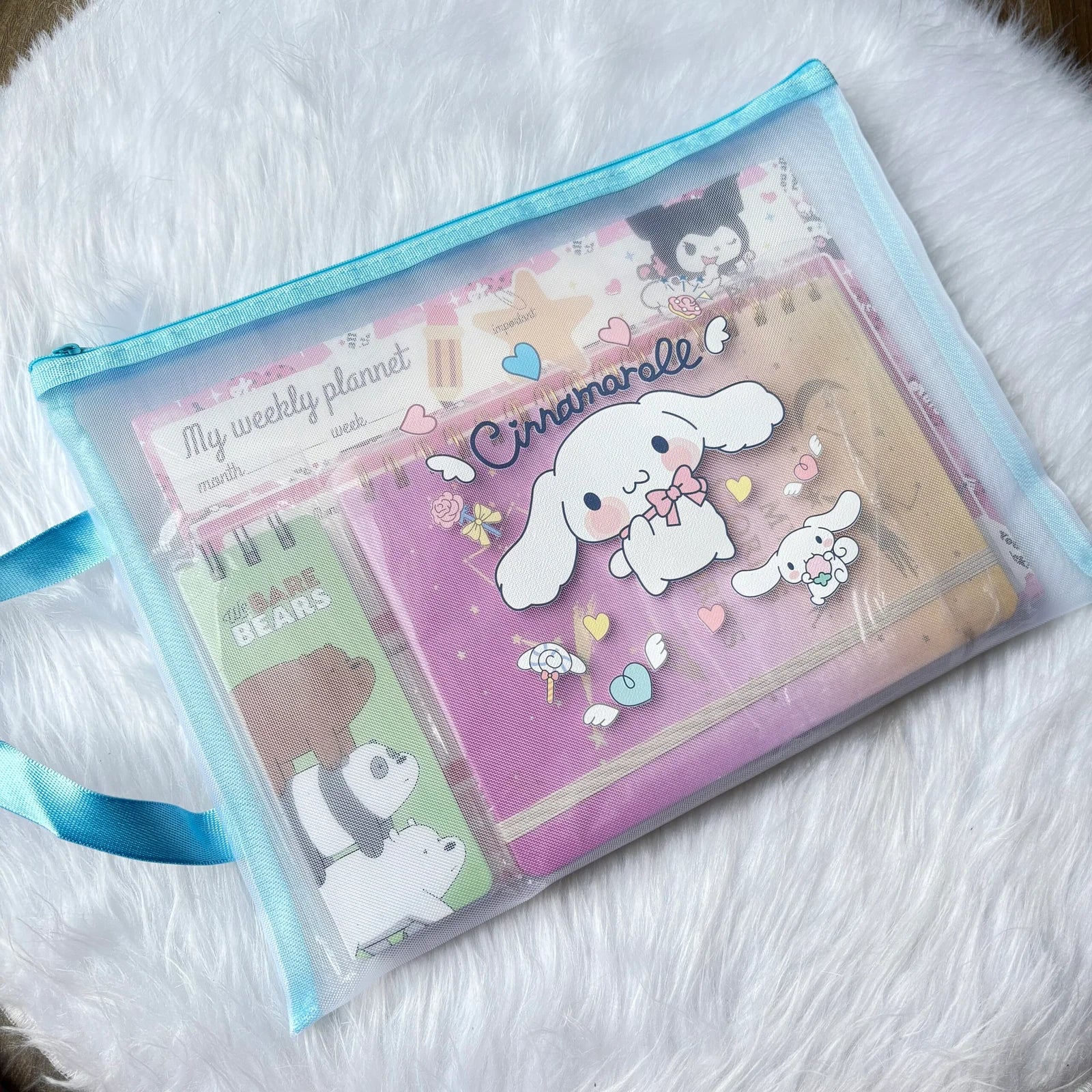 Premium Mesh folder bag