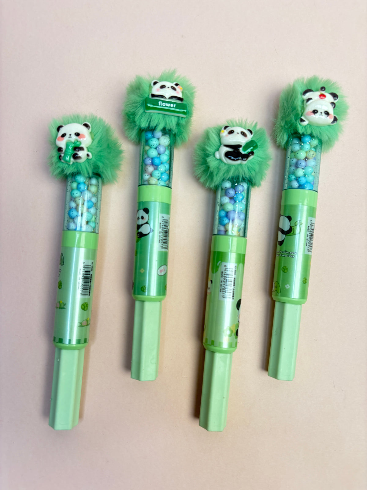 Panda plush eraser