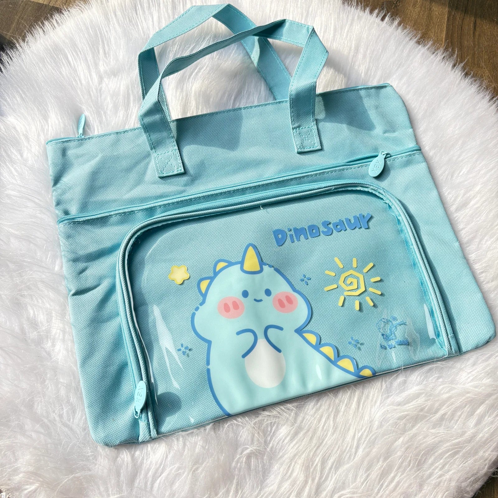 Premium tote bag 3 partition
