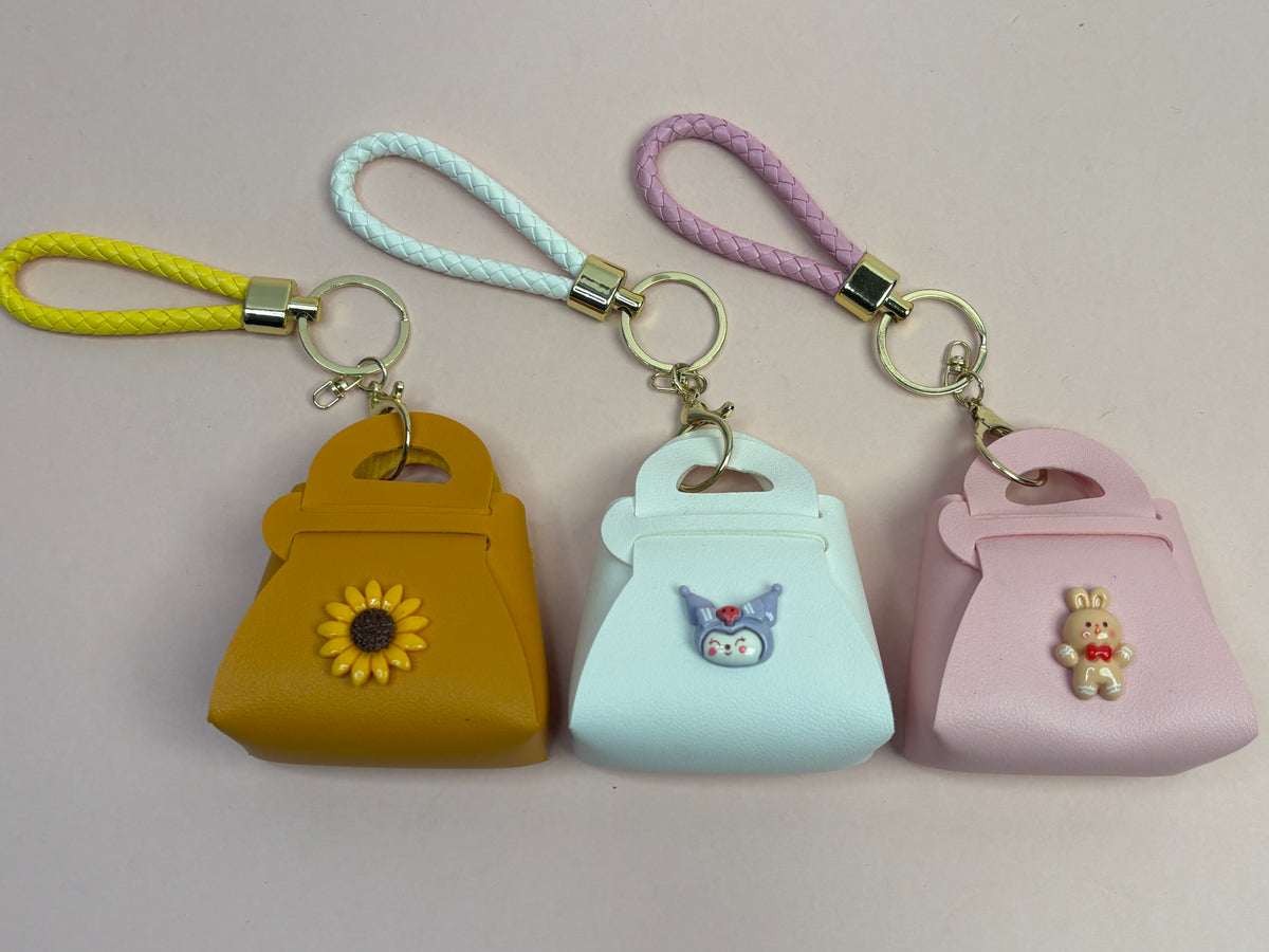 Bag charm coin pouch