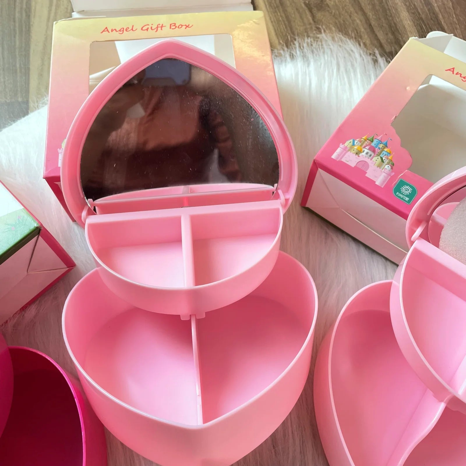 Make up storage box on sale random