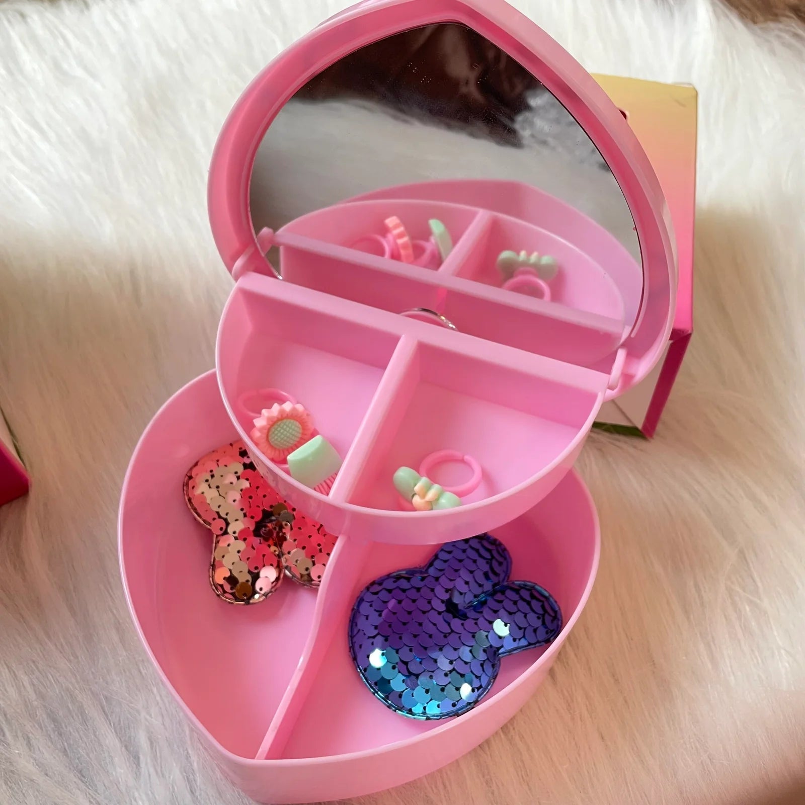 Make up storage box on sale random