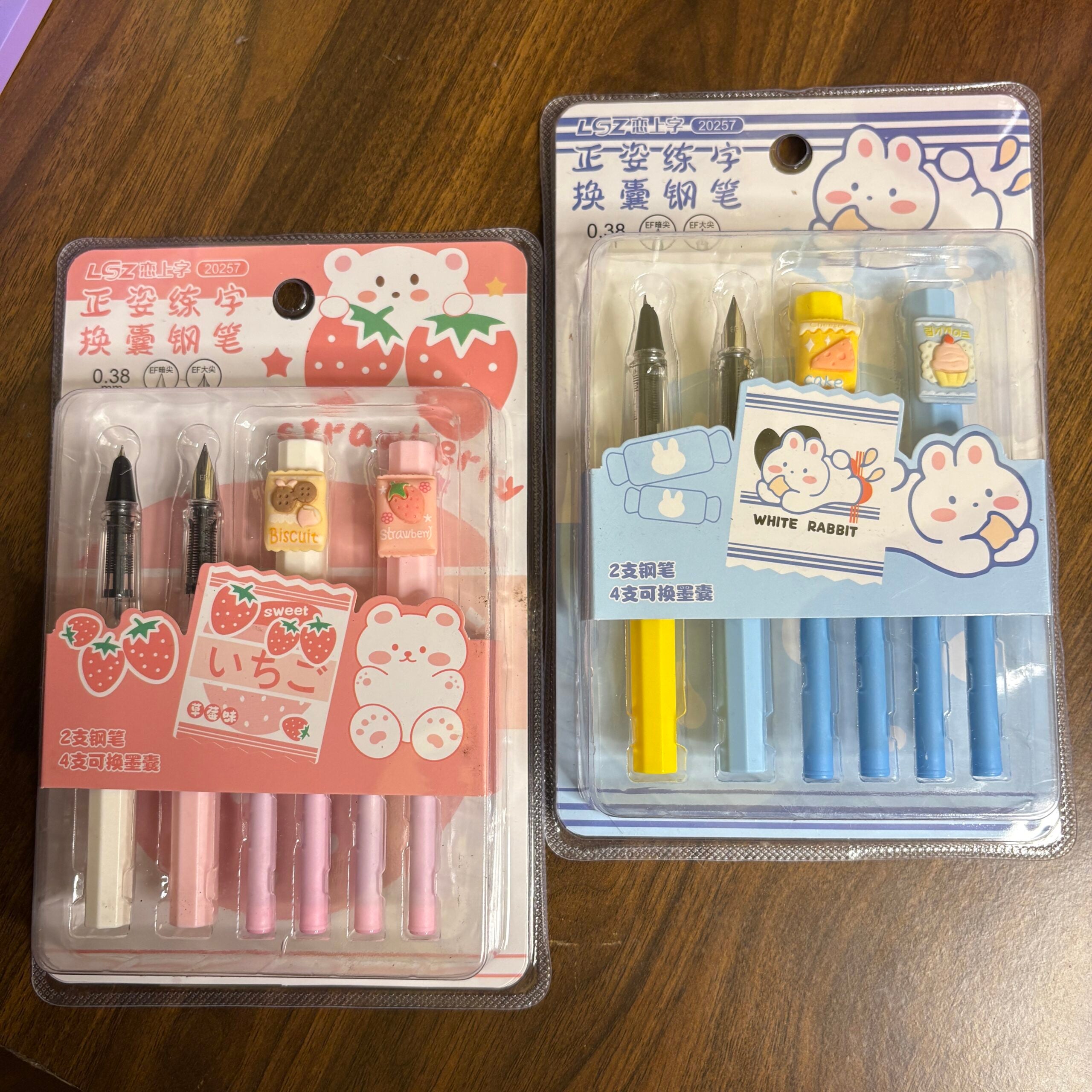 Cute Food Theme 2 in 1 Fountain Pen