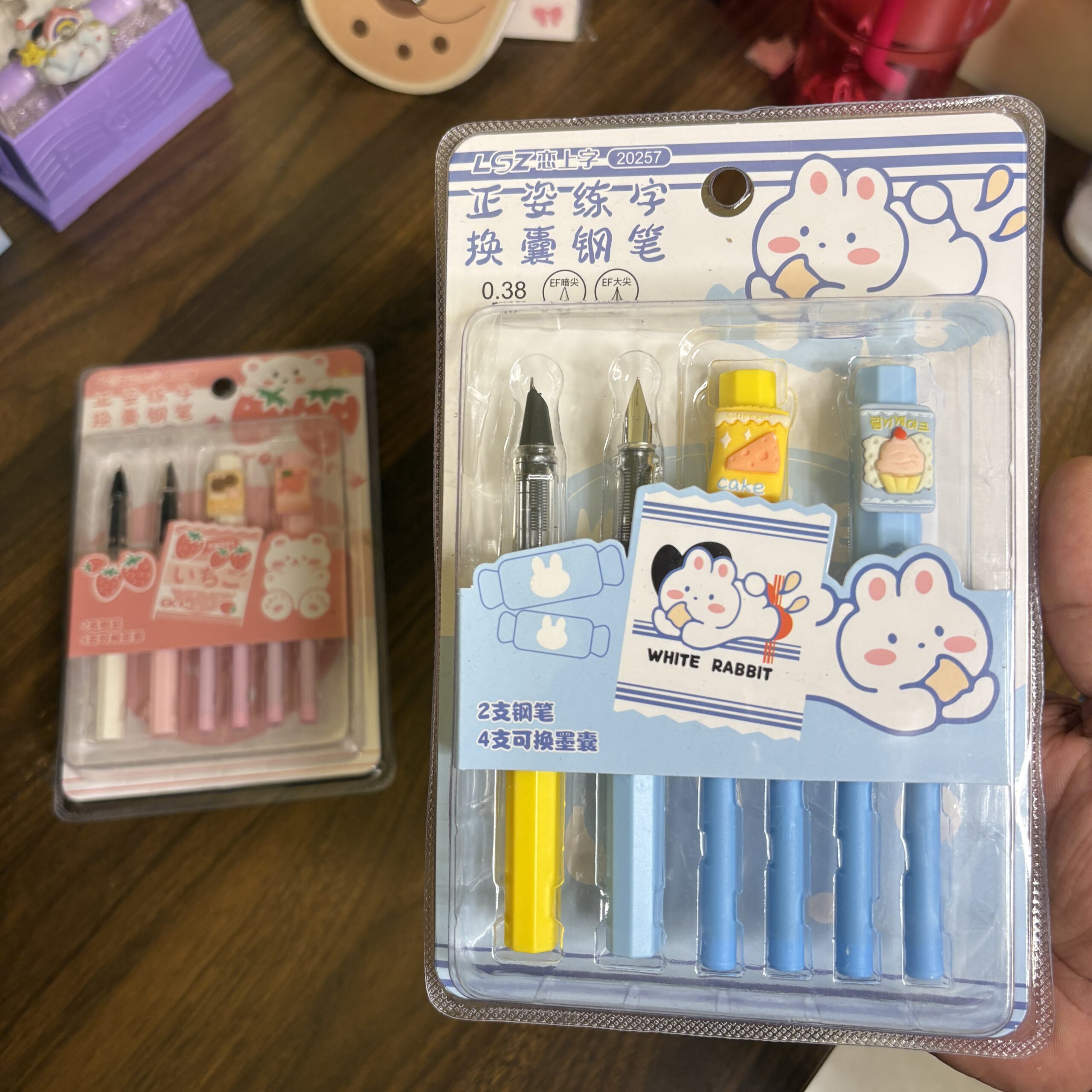 Cute Food Theme 2 in 1 Fountain Pen