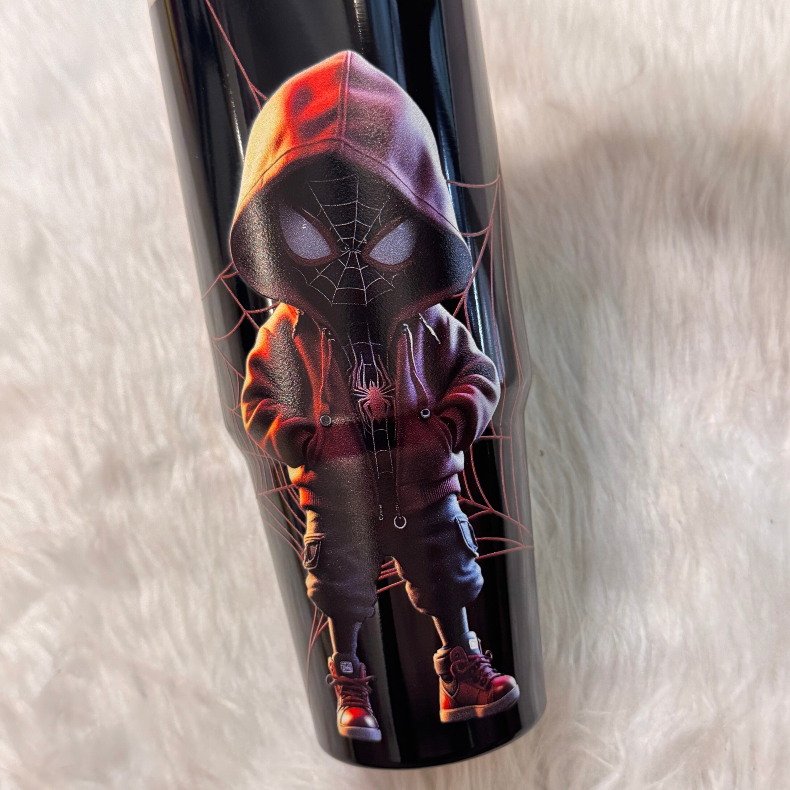 Spider Man Stanley inspired tumbler (30 oz)