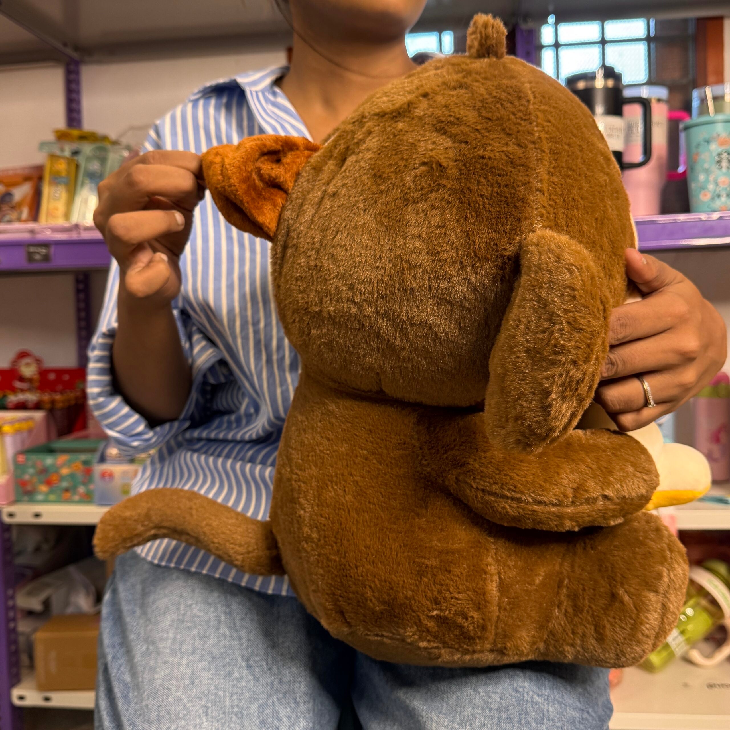 Monkey Blanket Plush Toy