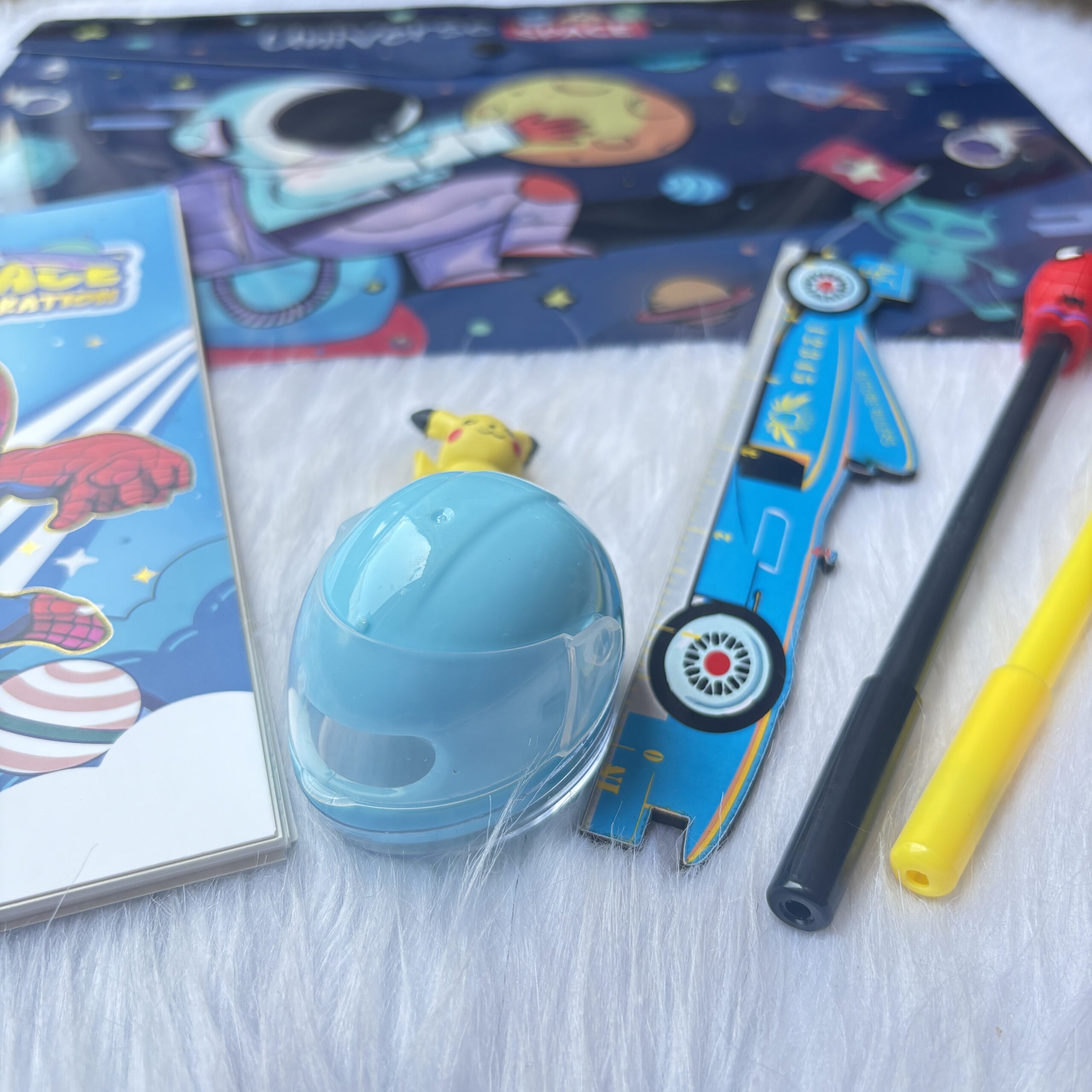 Cute space theme return gift set for kids (patterns and colour will vary depending on availability)