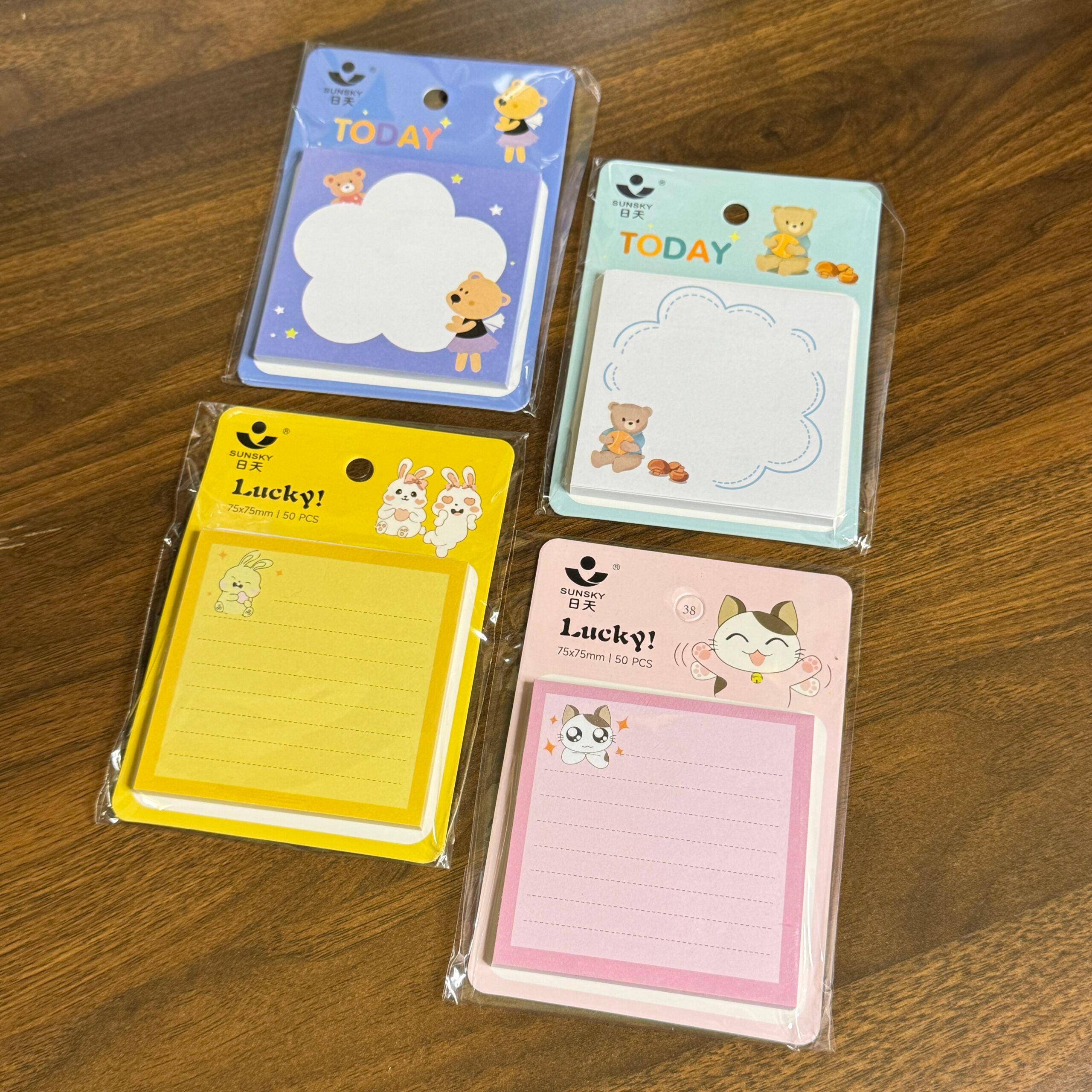 Sticky notepad