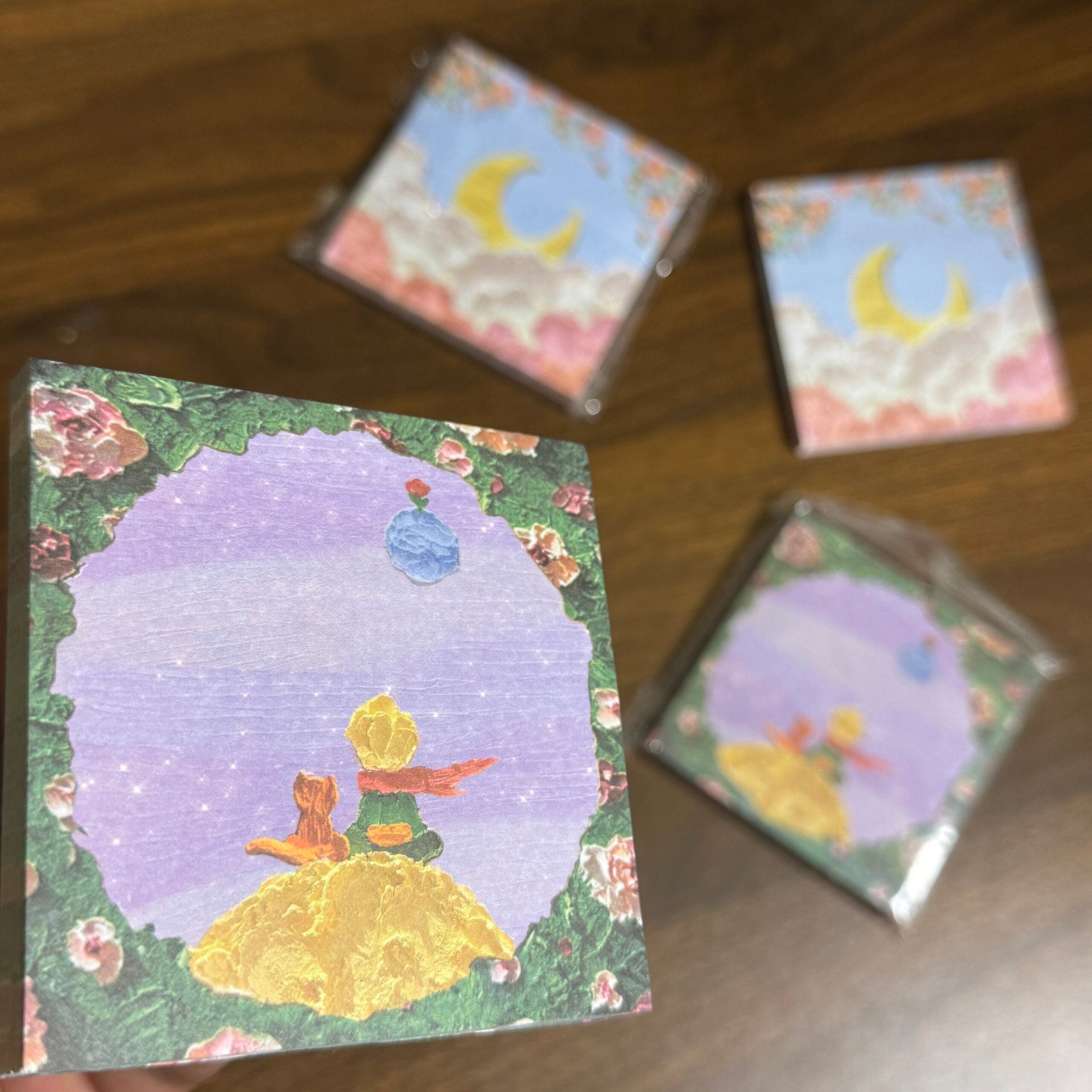Fantasy theme sticky notes