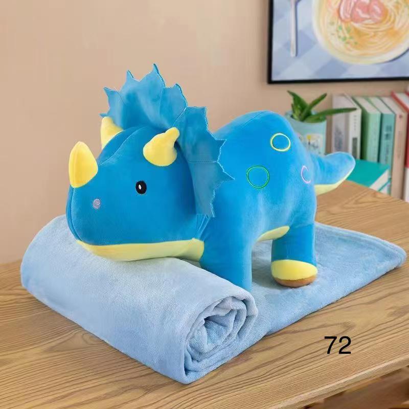 Dino Blanket Plush Toy