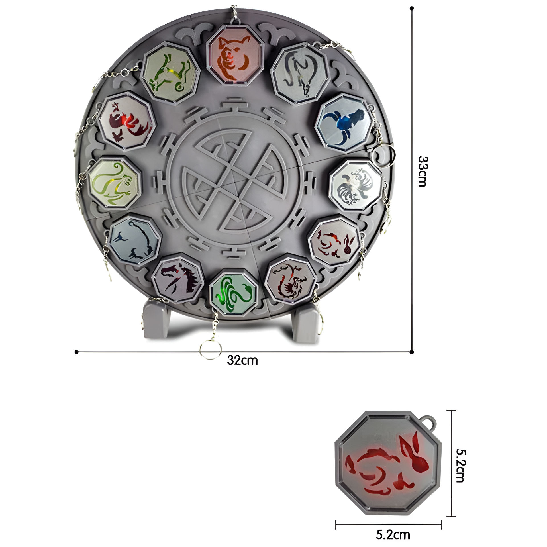 Jackie Chan Talisman Light Keychain