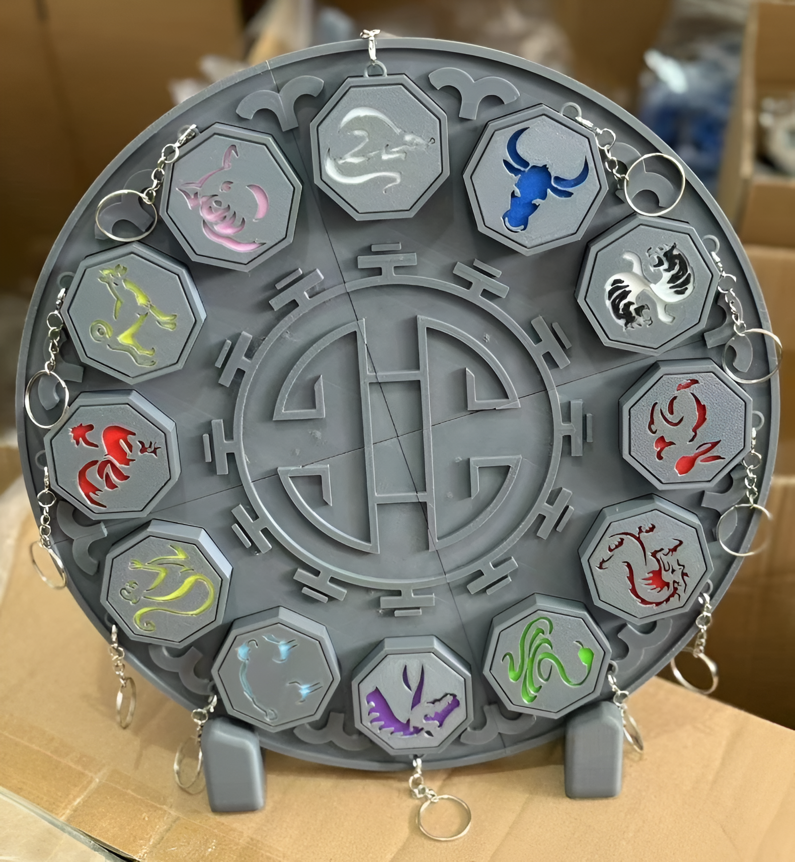 Jackie Chan Talisman Light Keychain