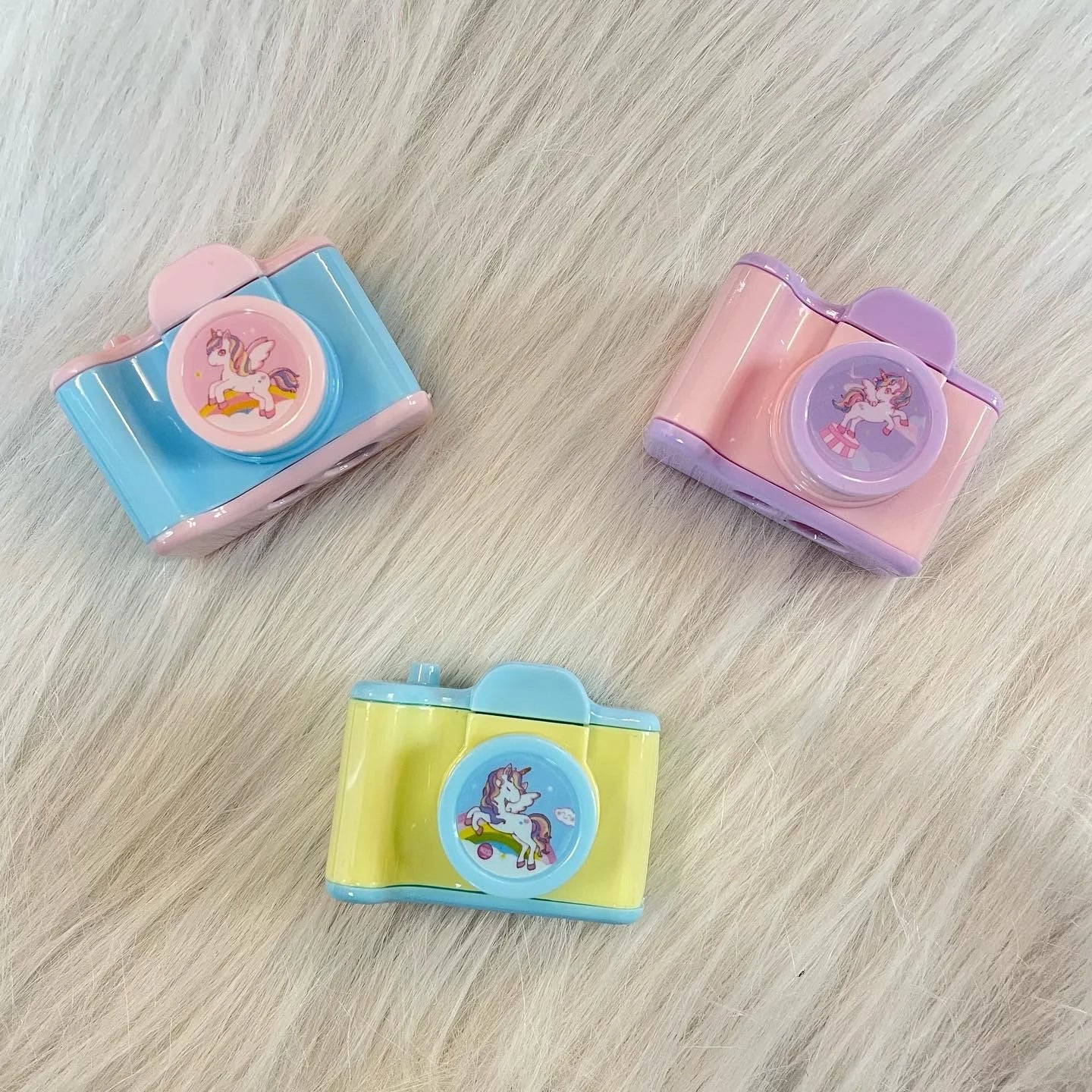 Cute unicorn camera sharpener (random)