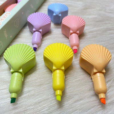 Premium quality Shell highlighter set of 6 in 1
