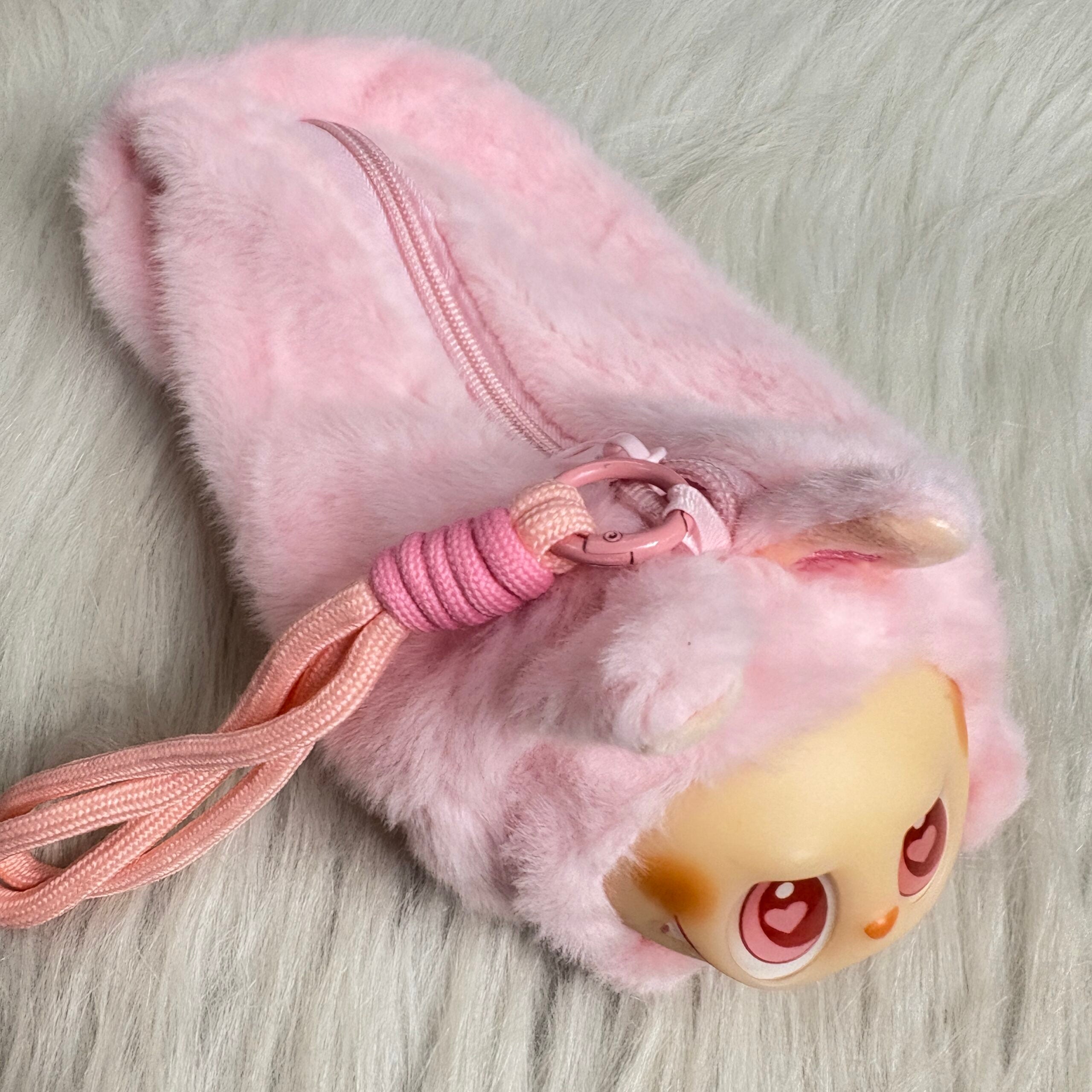 Cute Labubu Fur Pouches