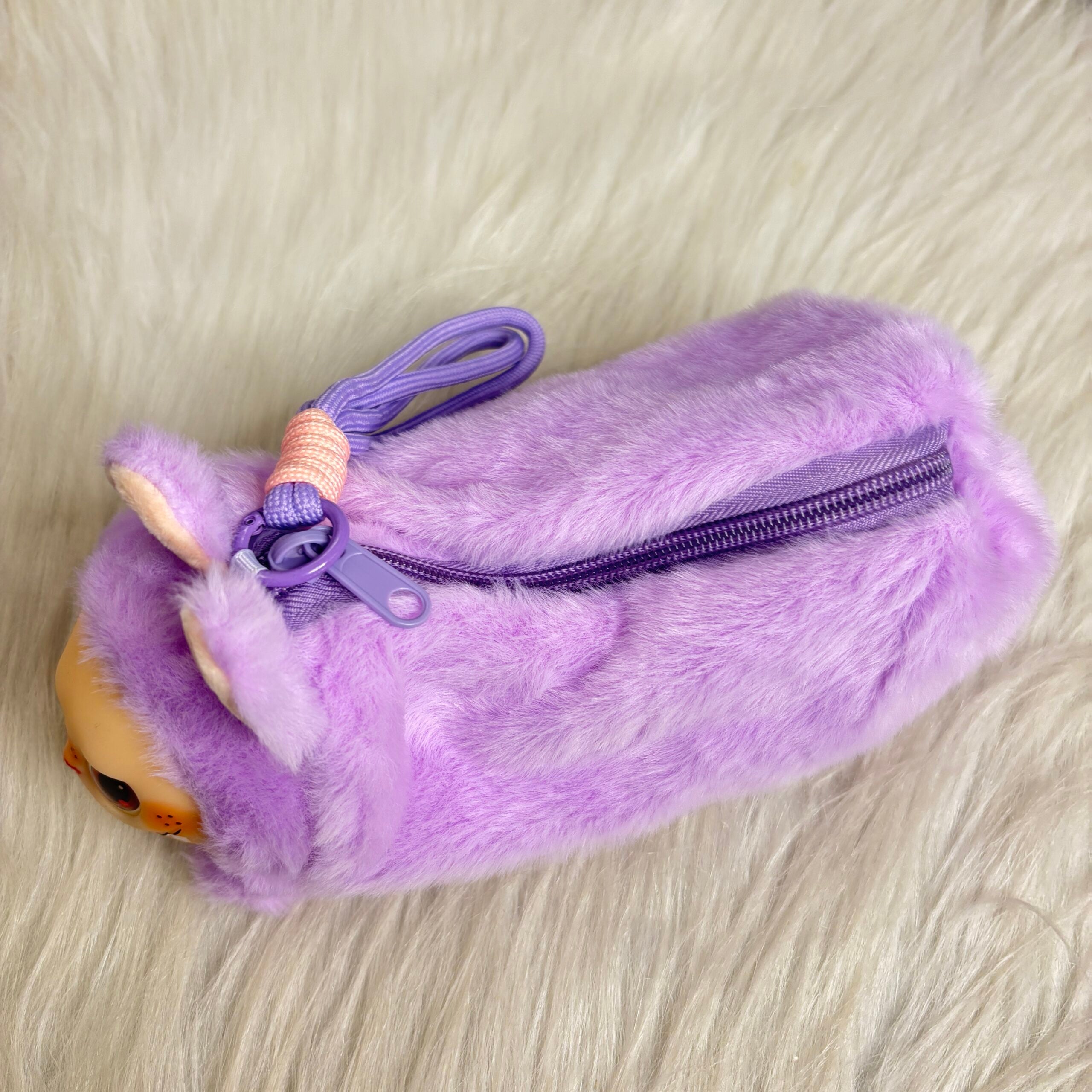 Cute Labubu Fur Pouches