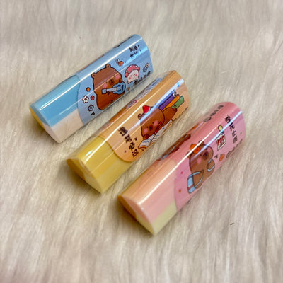 Capybara erasers