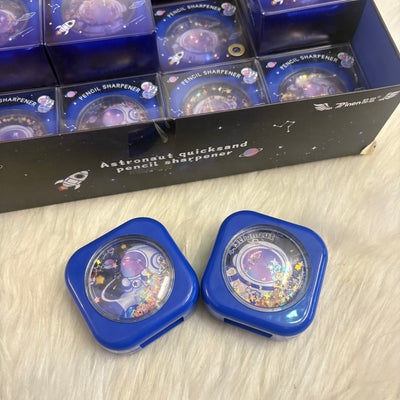 Water glitter space sharpener