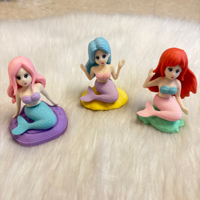 Jumbo mermaid erasers