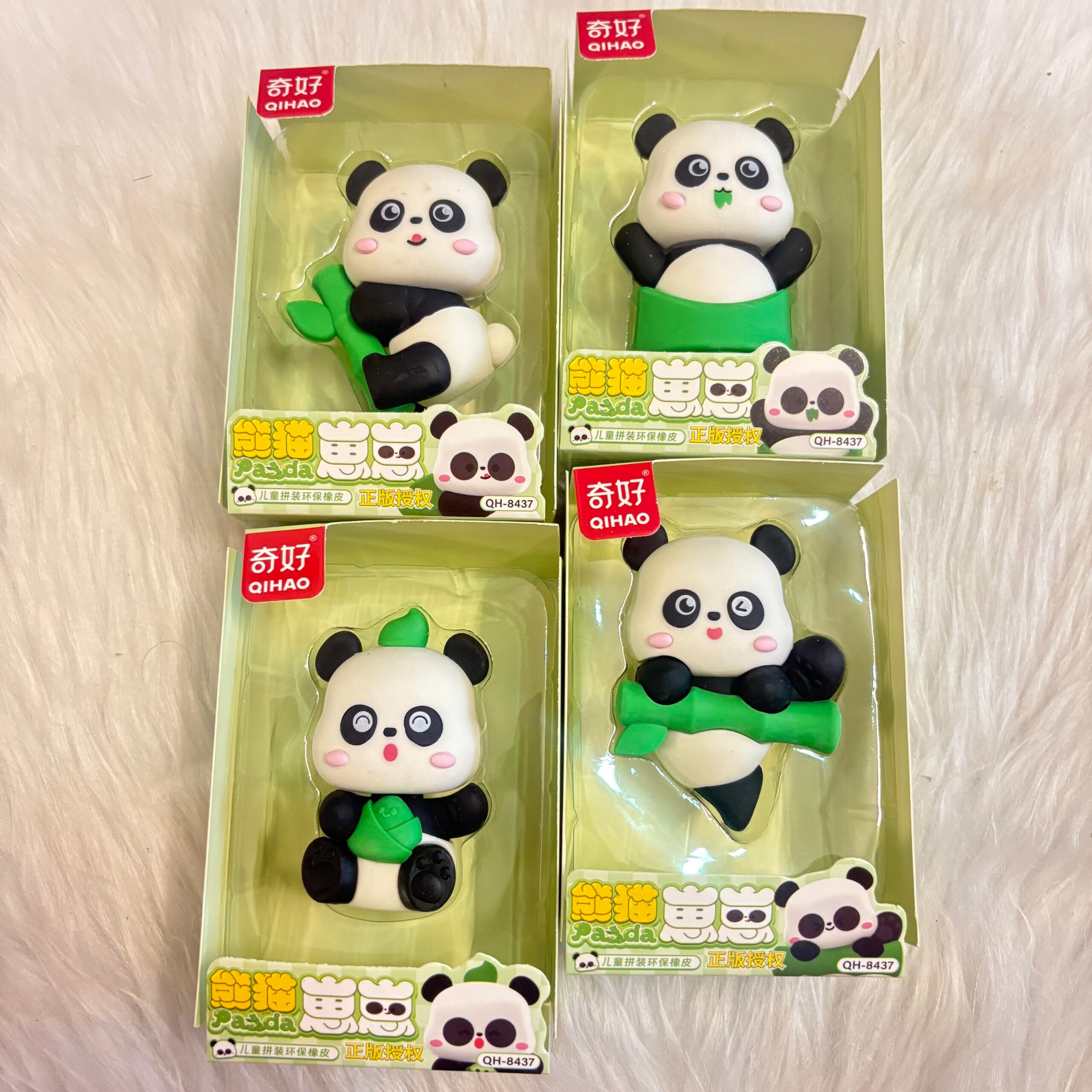 Jumbo panda eraser