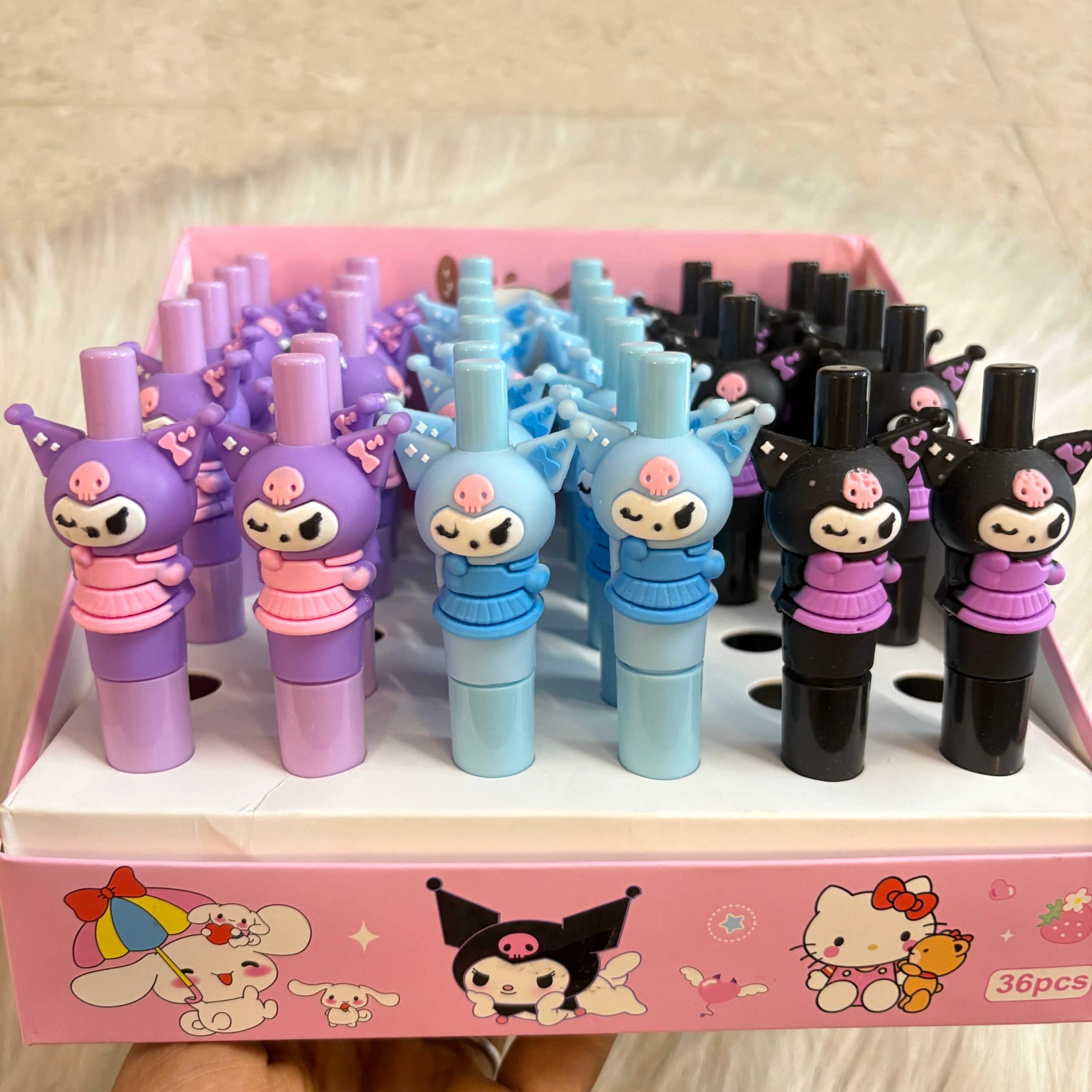 Kuromi mini pen set of two