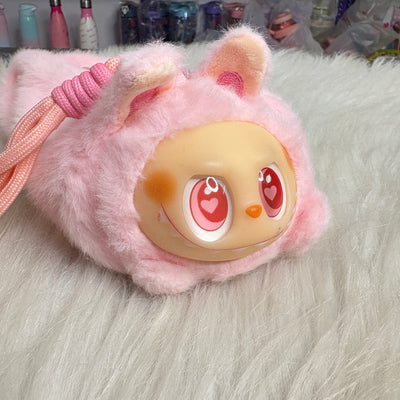 Cute Labubu Fur Pouches