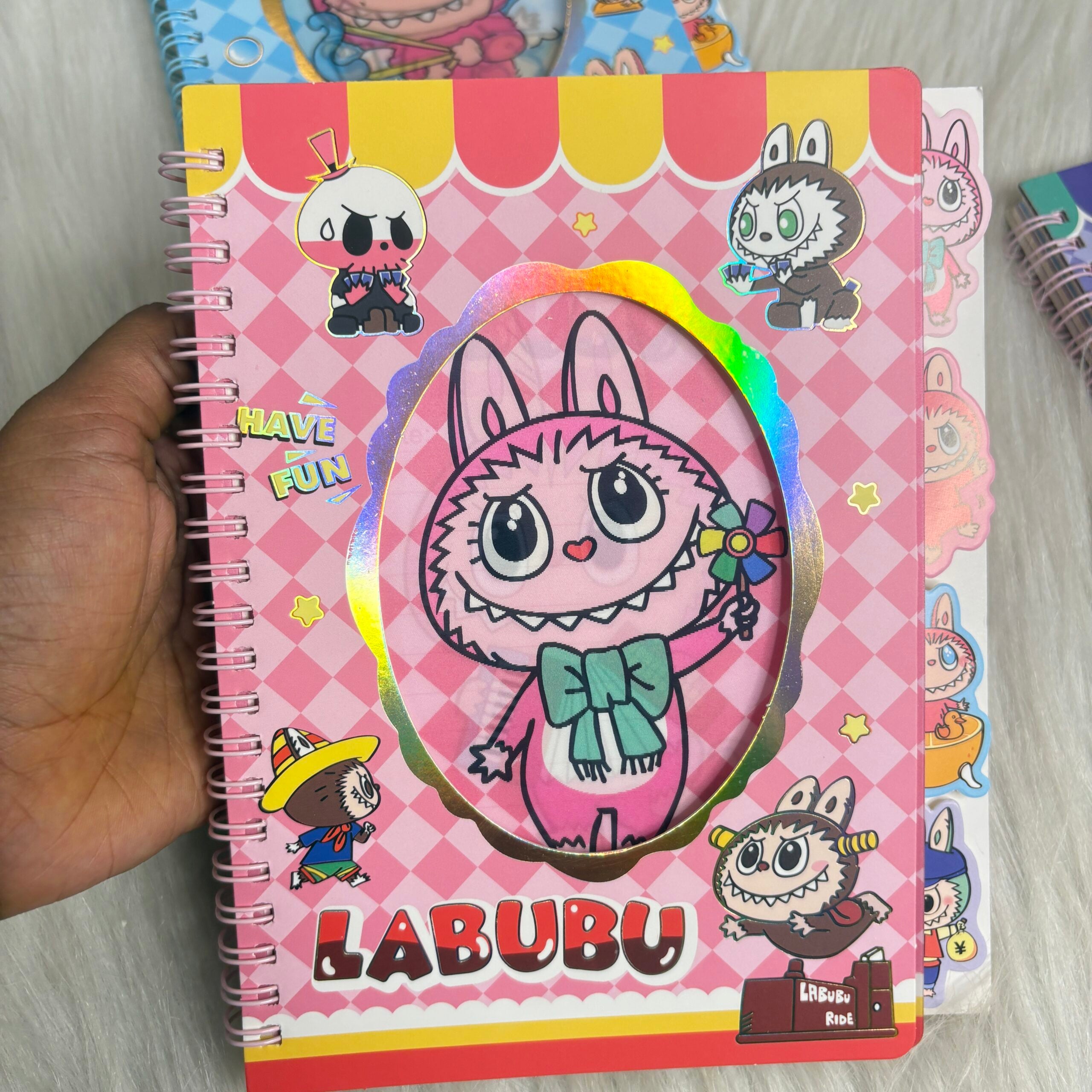 Labubu 3D diary