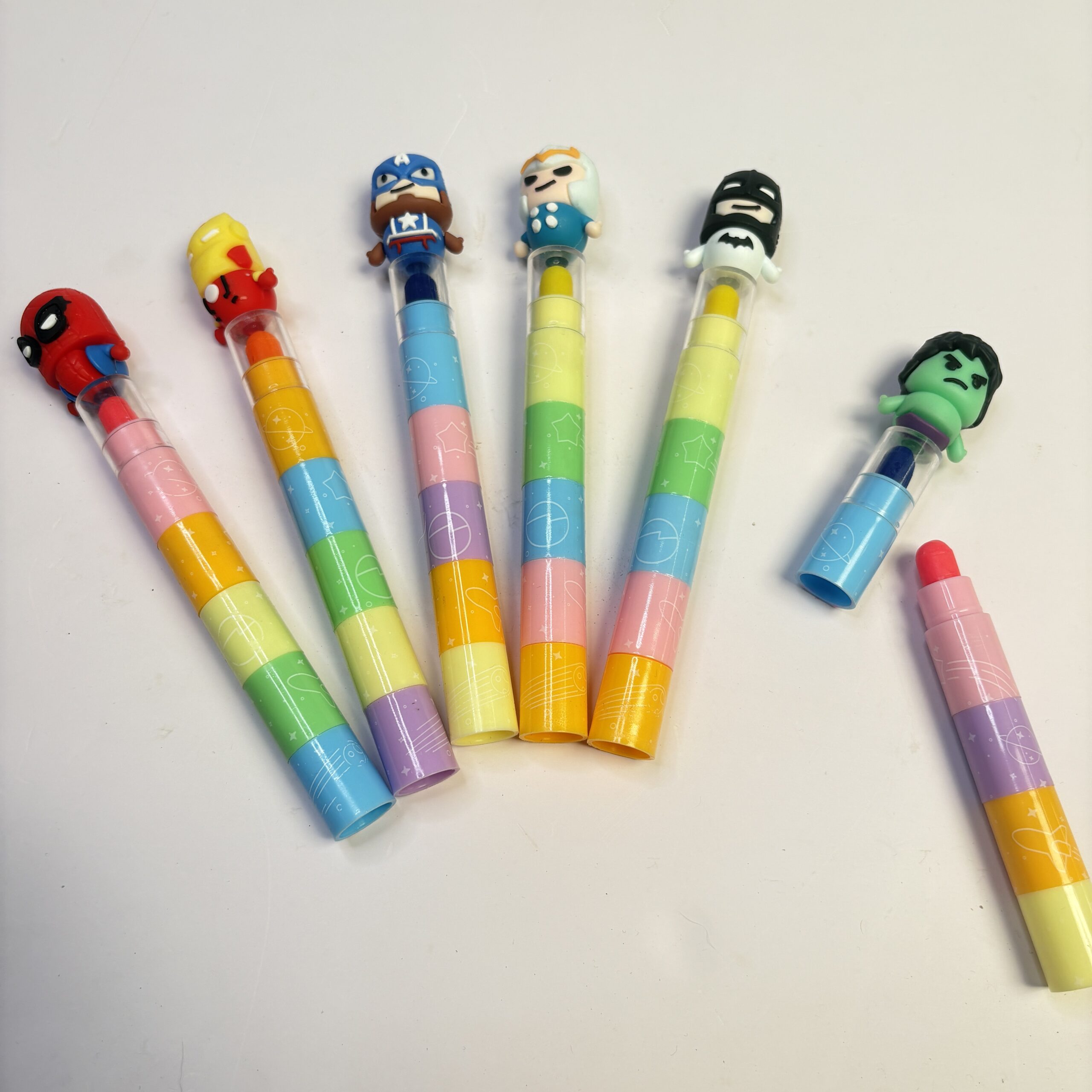 Super hero fluorescent pens
