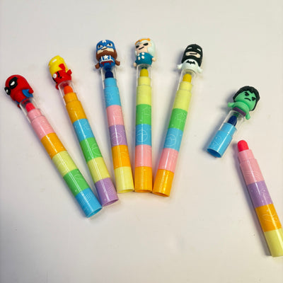 Super hero fluorescent pens