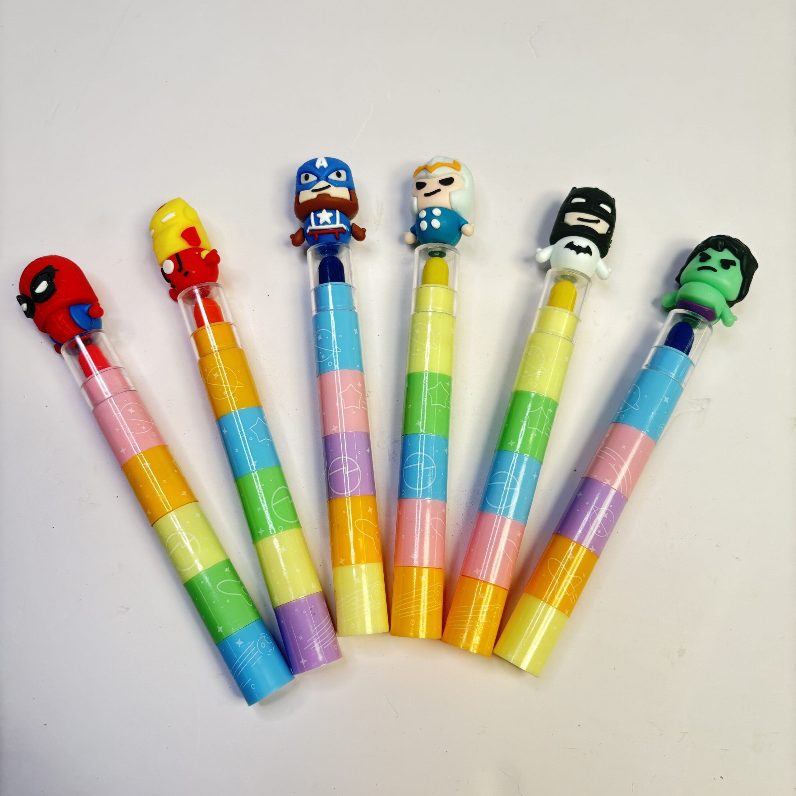 Super hero fluorescent pens