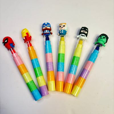 Super hero fluorescent pens
