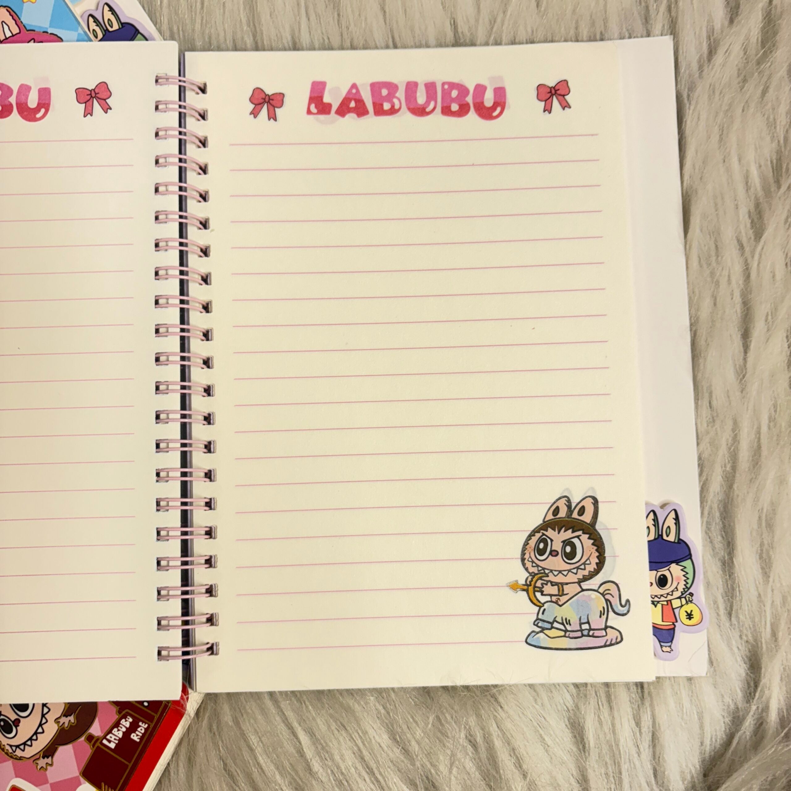 Labubu 3D diary